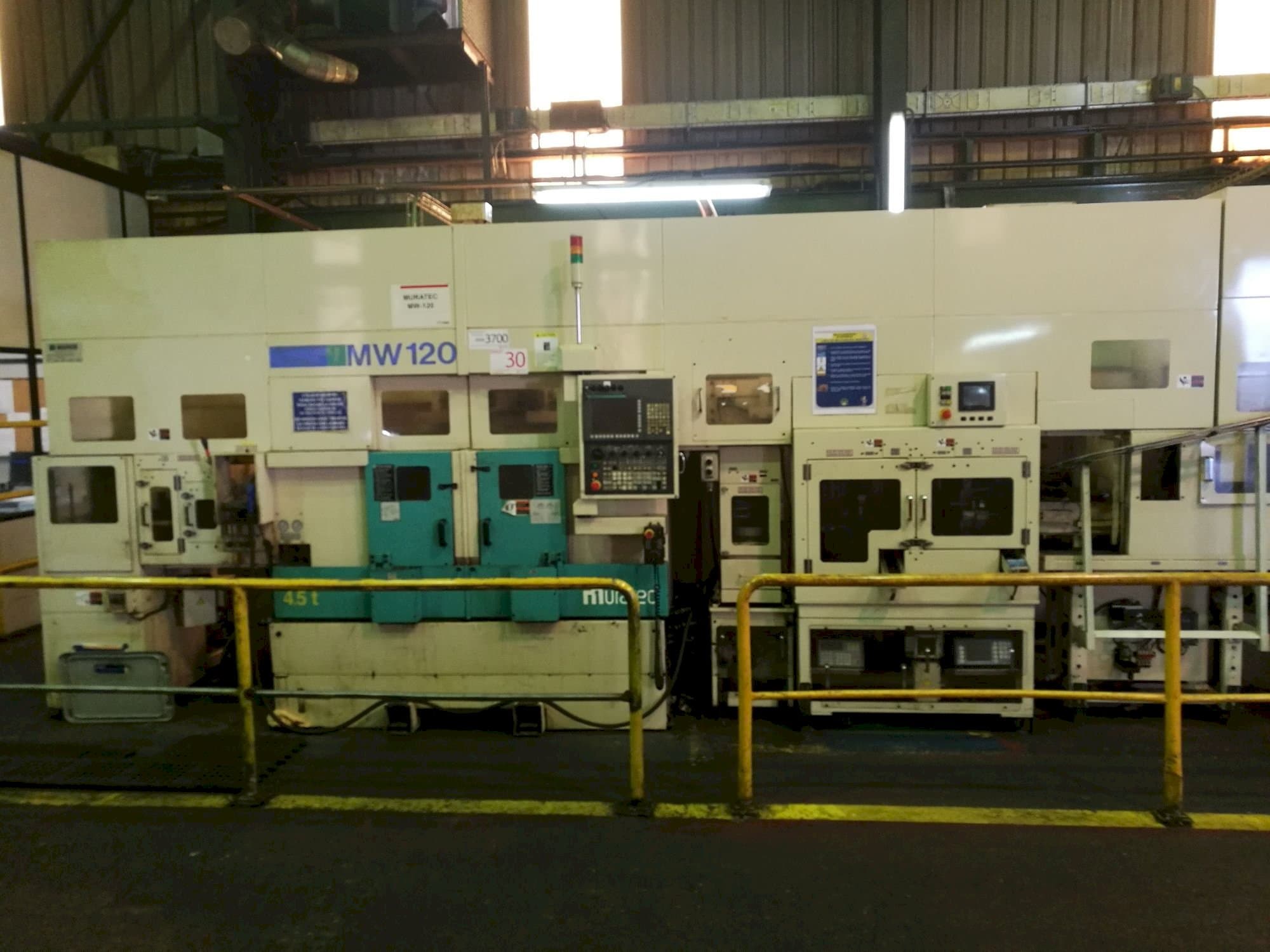 Prikaz  stroja Muratec MW120  sprijeda