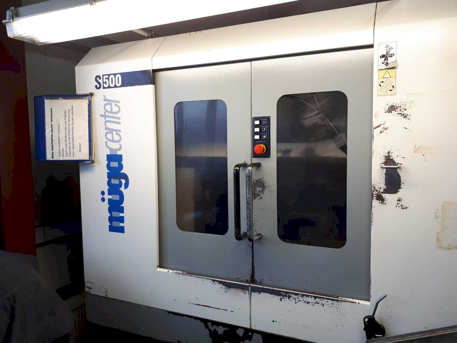 Prikaz  stroja Muga S500  sprijeda