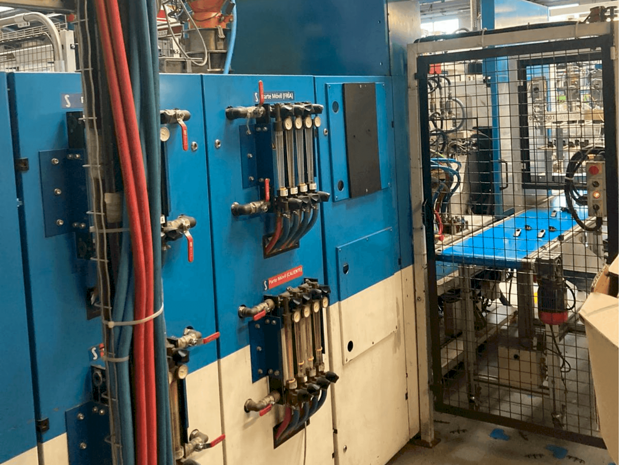 Prikaz  stroja Engel ES 500/110 HL  sprijeda