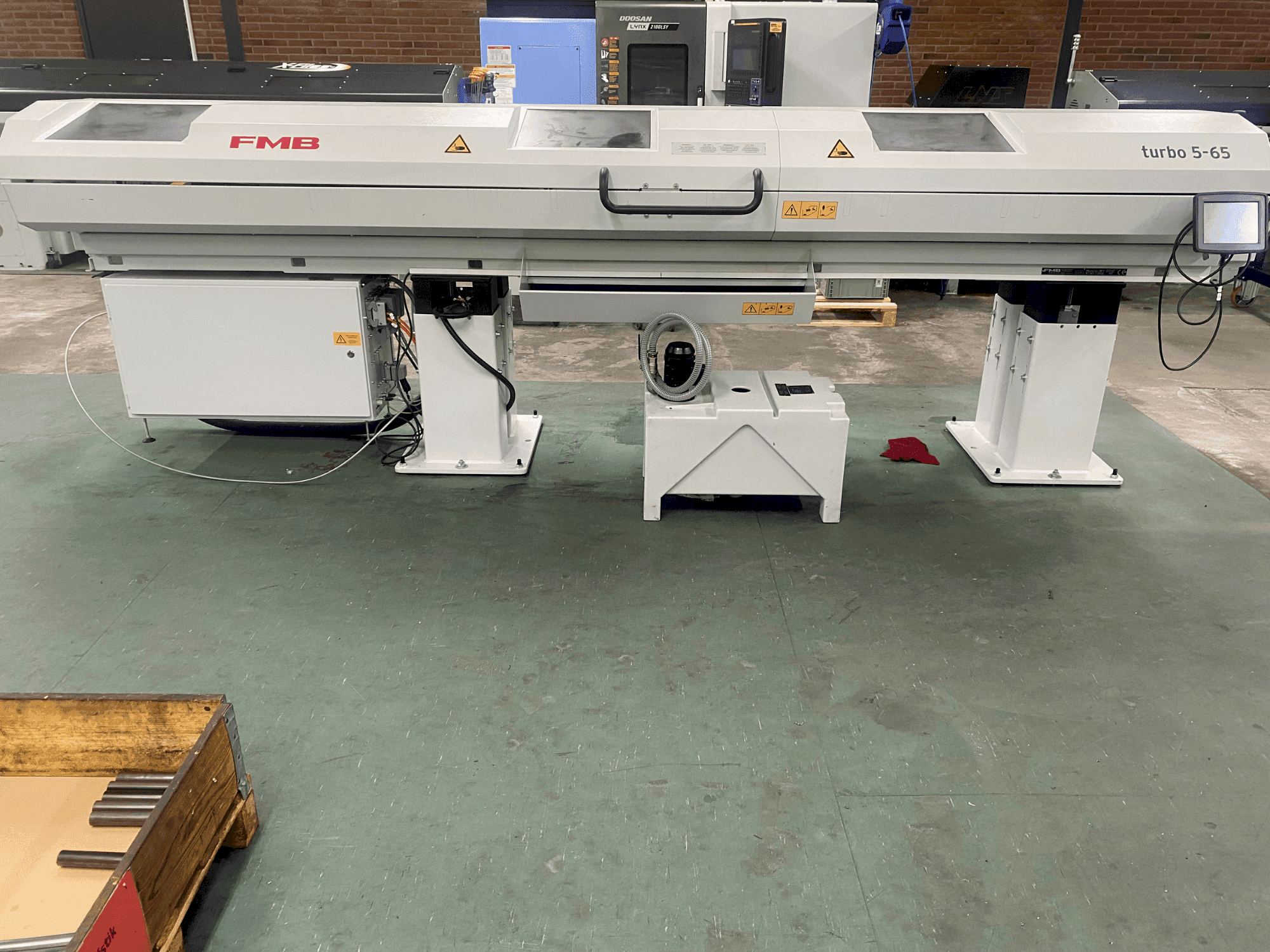 Prikaz  stroja FMB Turbo 5-65  sprijeda