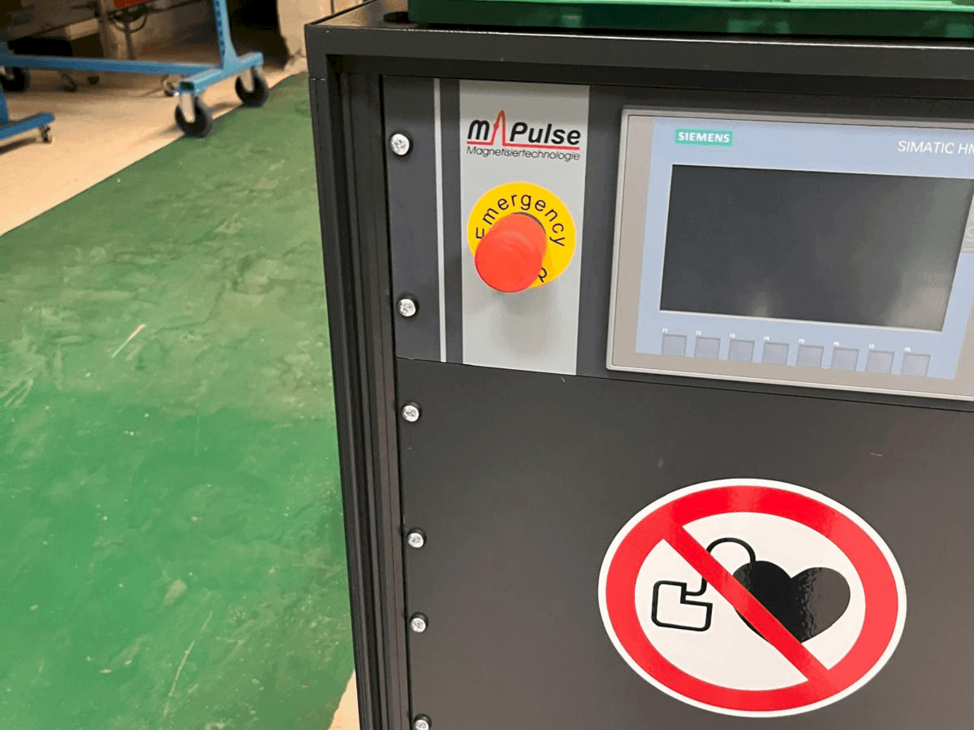 Prikaz  stroja M-PULSE 2k6e  sprijeda