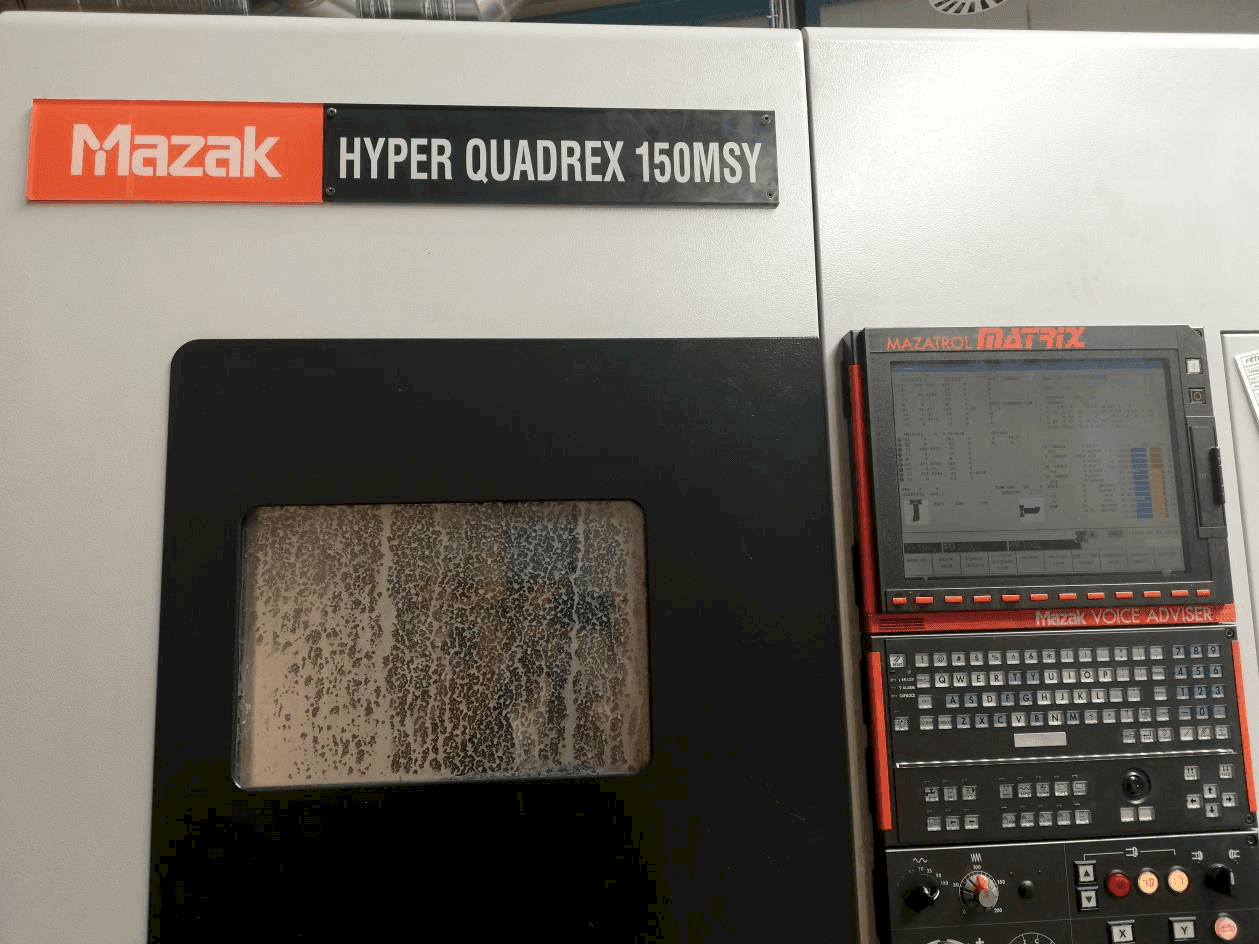 Prikaz  stroja Mazak HYPER QUADREX 150MSY  sprijeda