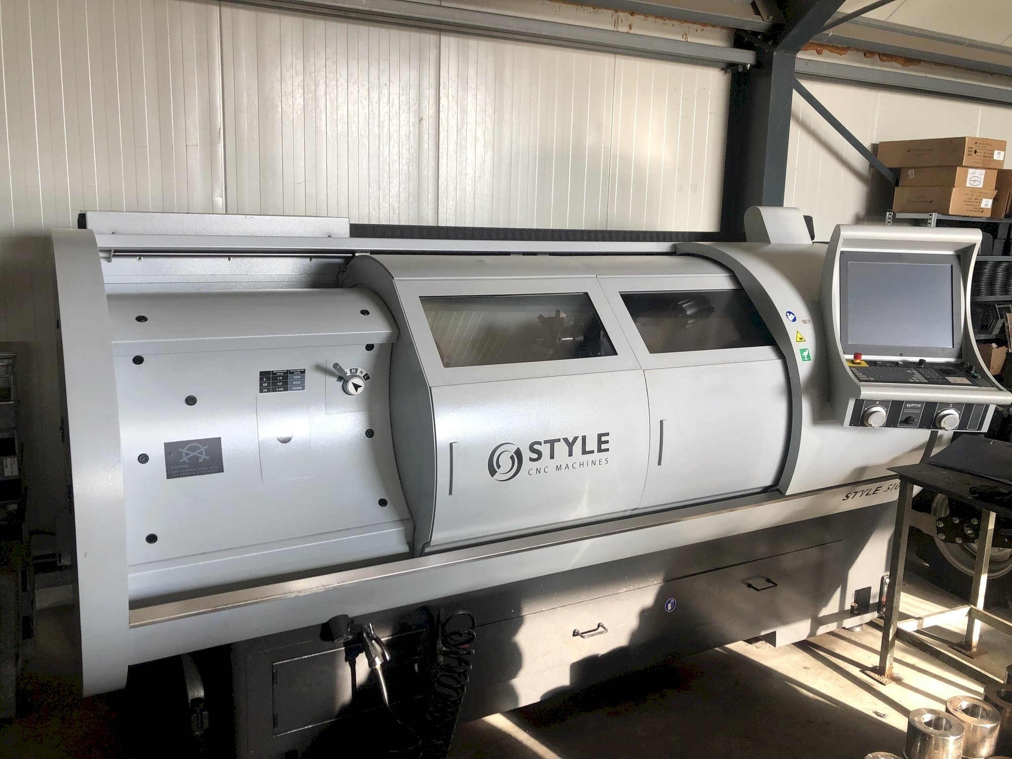 Prikaz  stroja STYLE 510  sprijeda