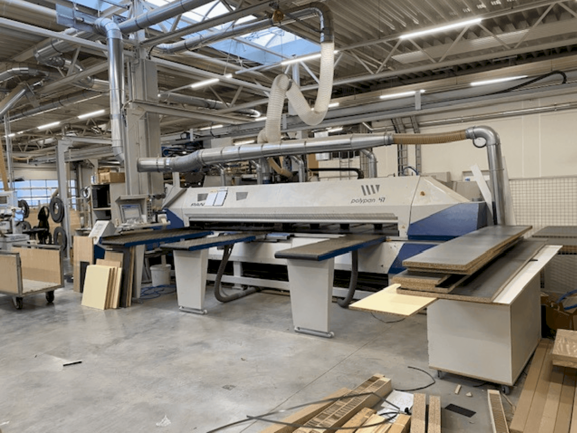 Prikaz  stroja PANHANS POLYPAN 47 F  sprijeda