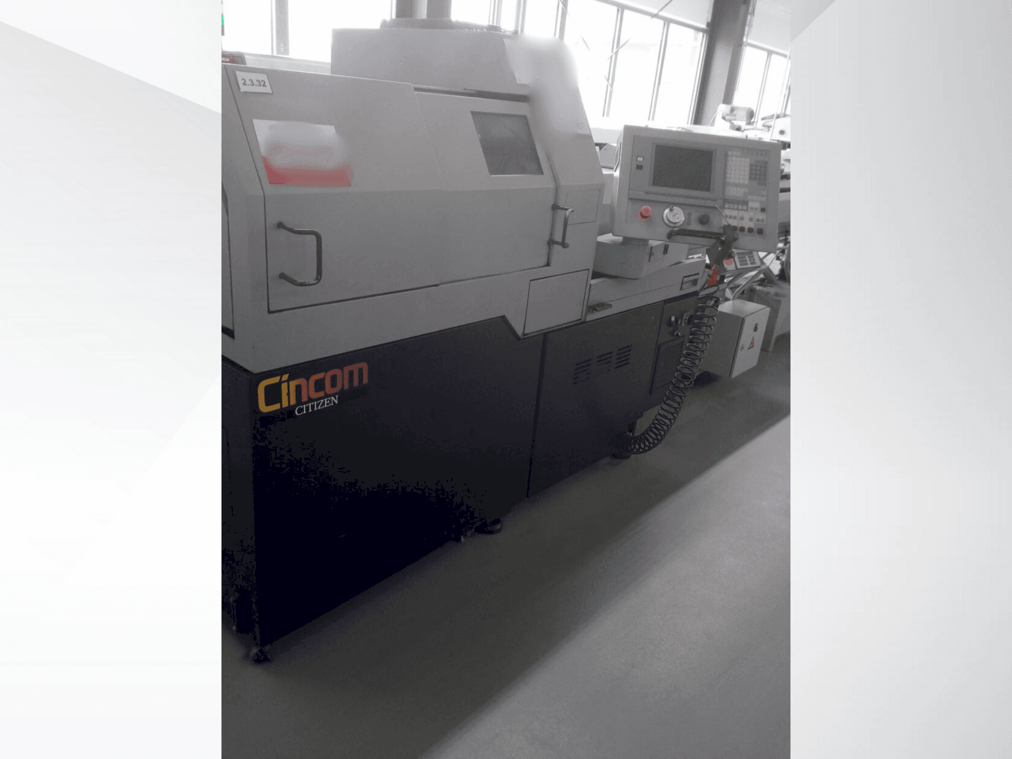 Prikaz  stroja Citizen L5-20  sprijeda