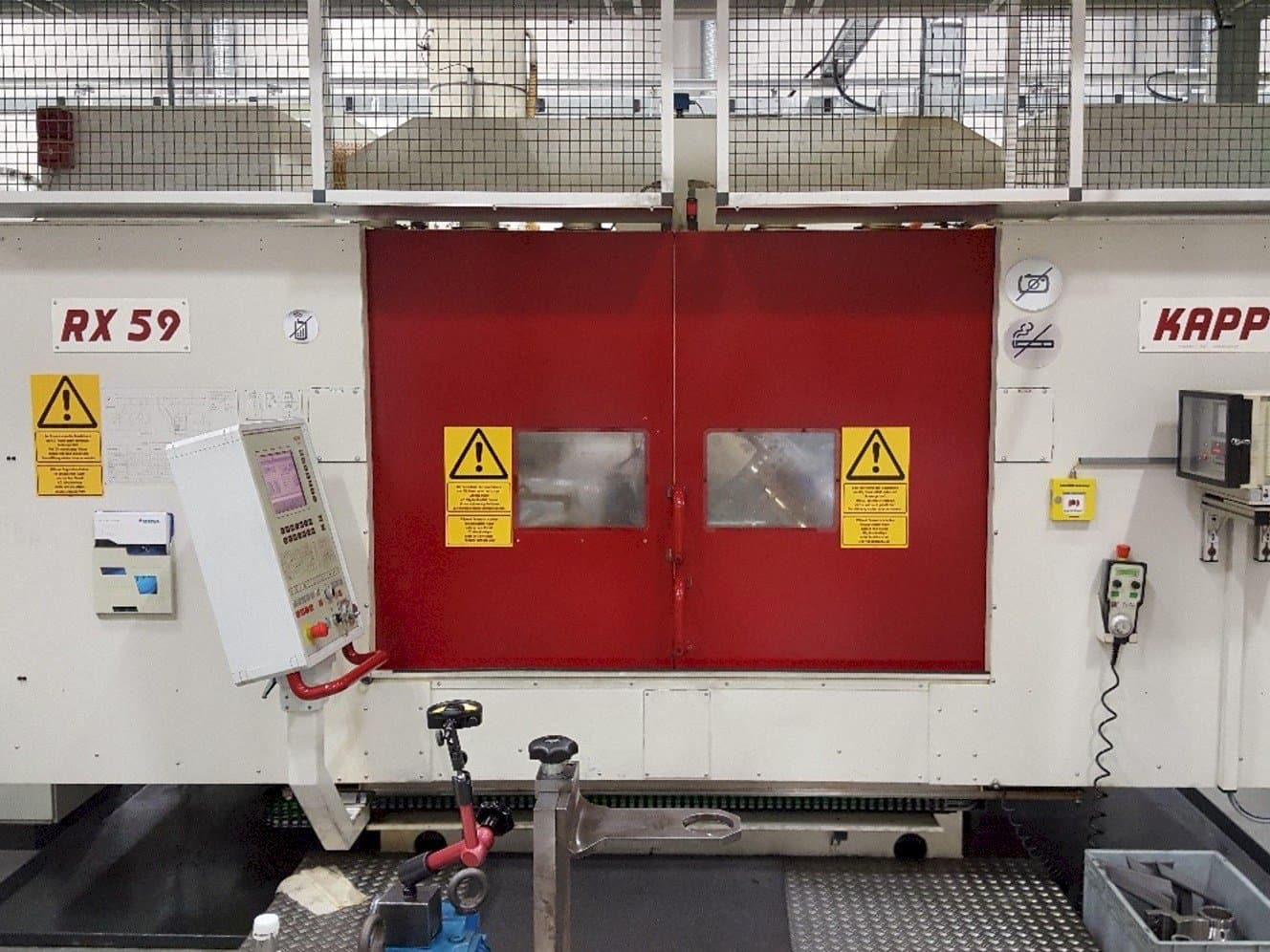 Prikaz  stroja Kapp RX59  sprijeda