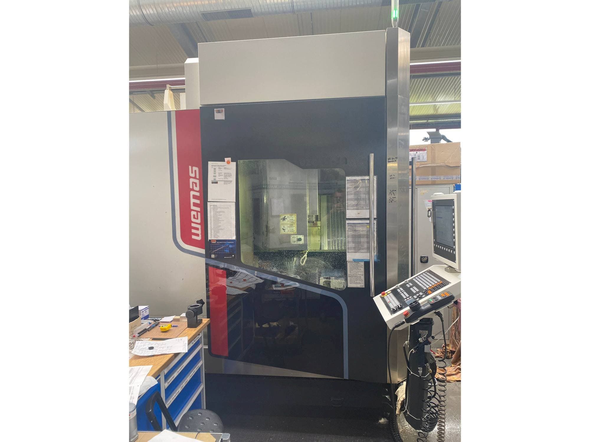 Prikaz  stroja WEMAS VZG 65-5A  sprijeda