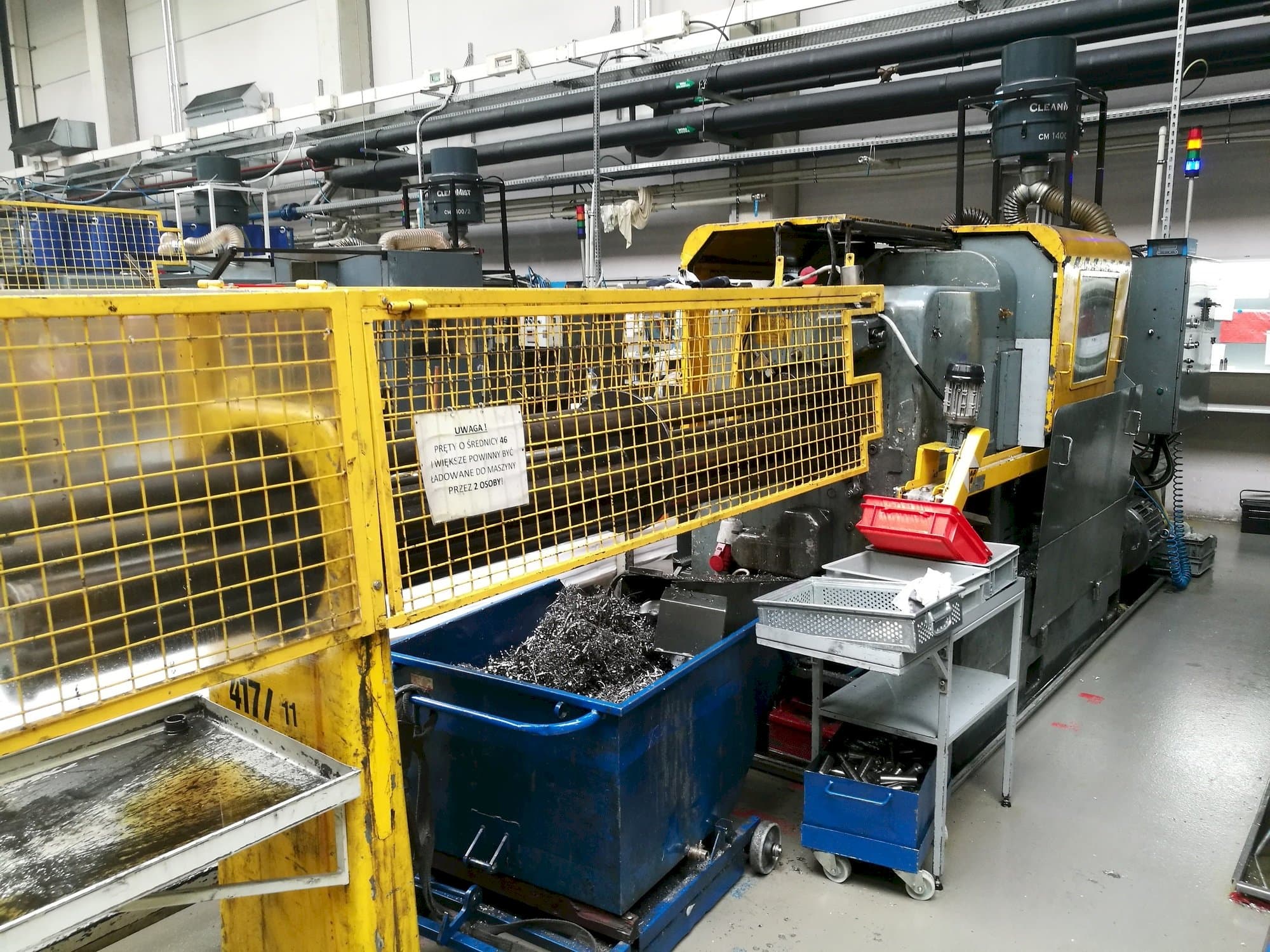 Prikaz stroja Wickman 1 3/8"-6 sprijeda