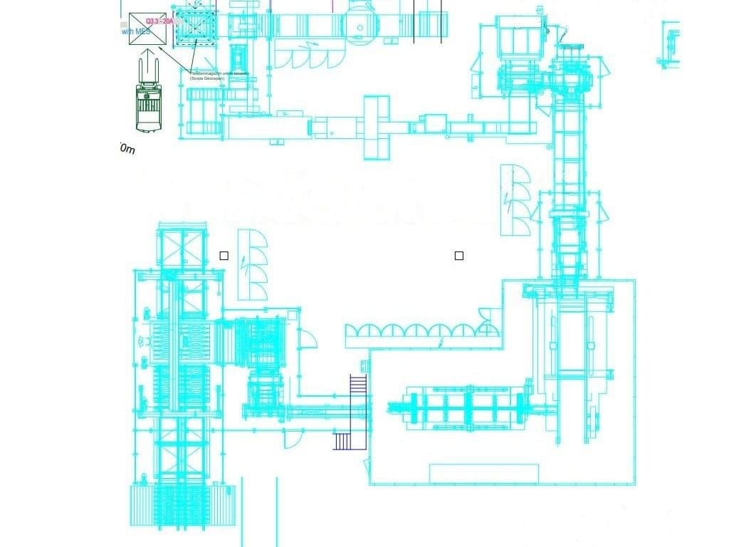 Prikaz  stroja TORWEGGE TG2 Parquet production line  sprijeda