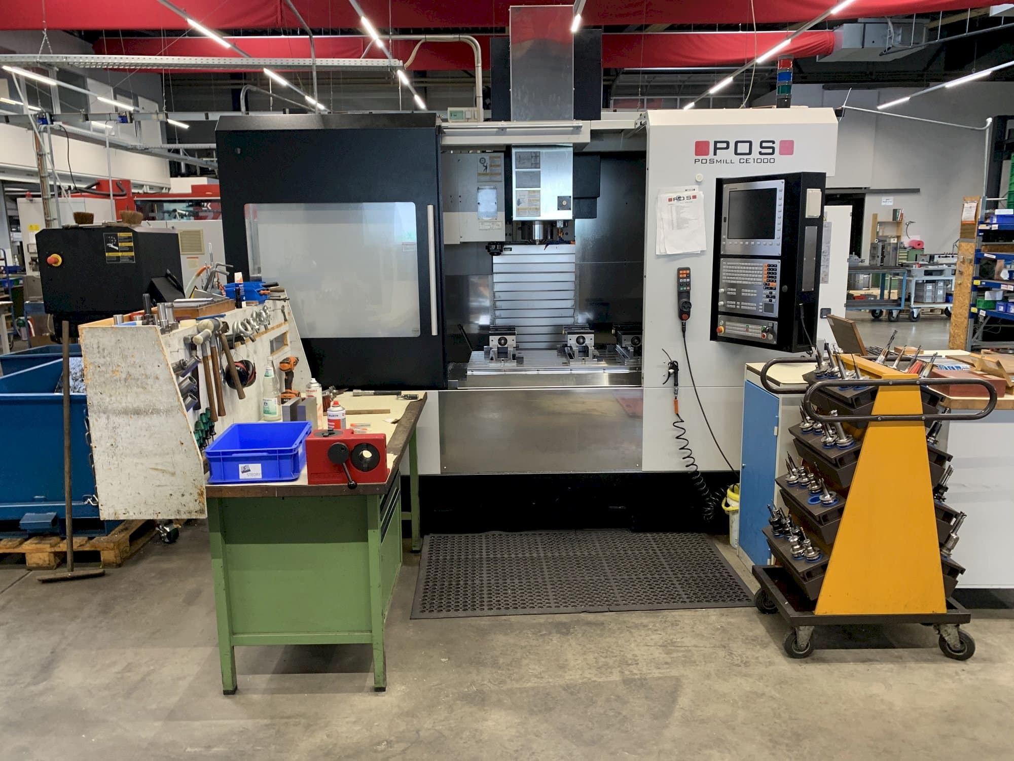 Prikaz  stroja POSmill CE 1000  sprijeda