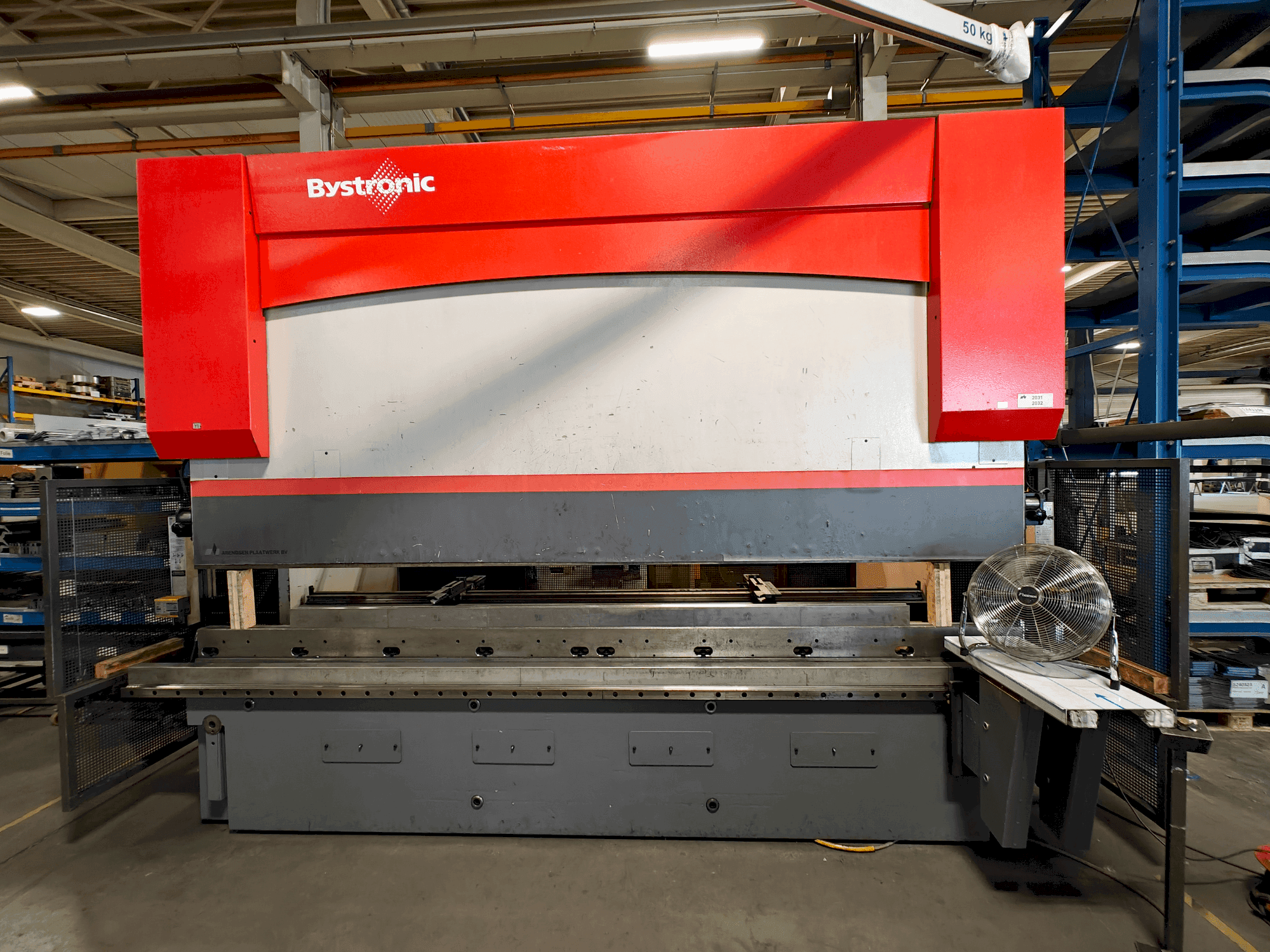 Prikaz  stroja Bystronic PR 200x4100  sprijeda