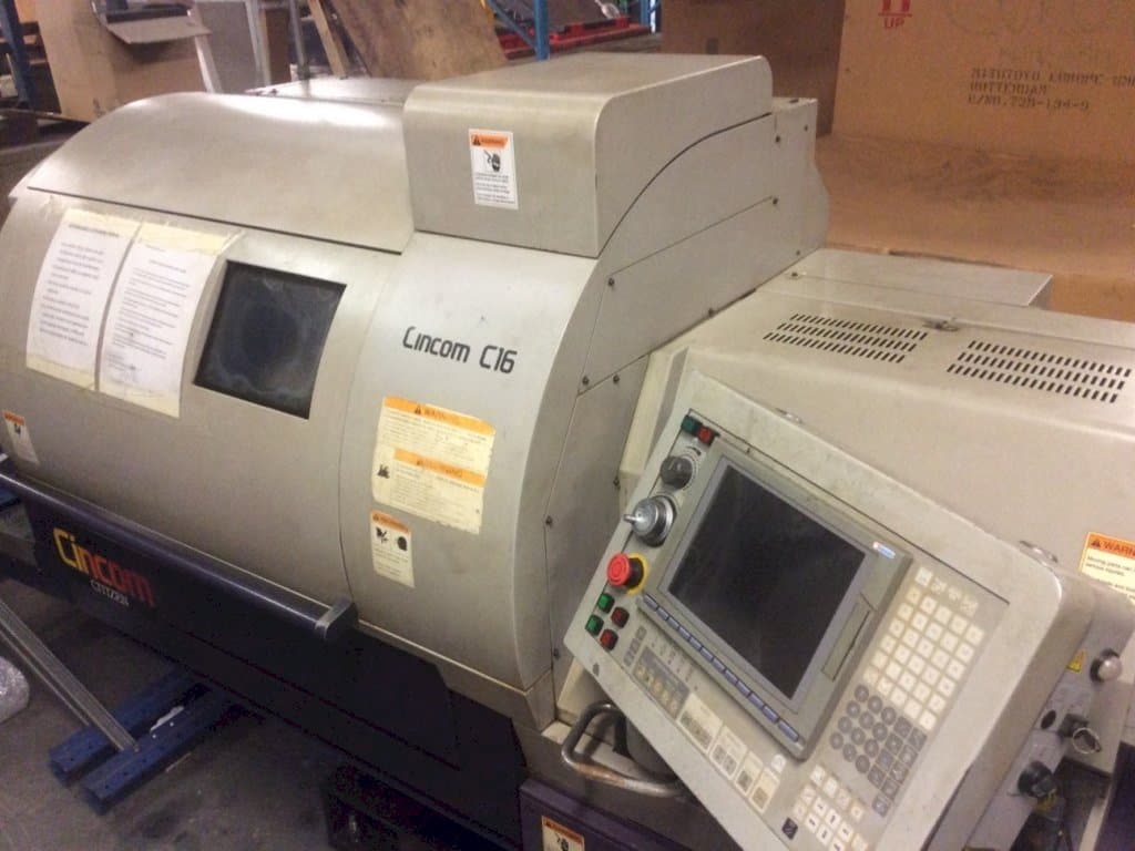 Prikaz  stroja Citizen C16 VII  sprijeda