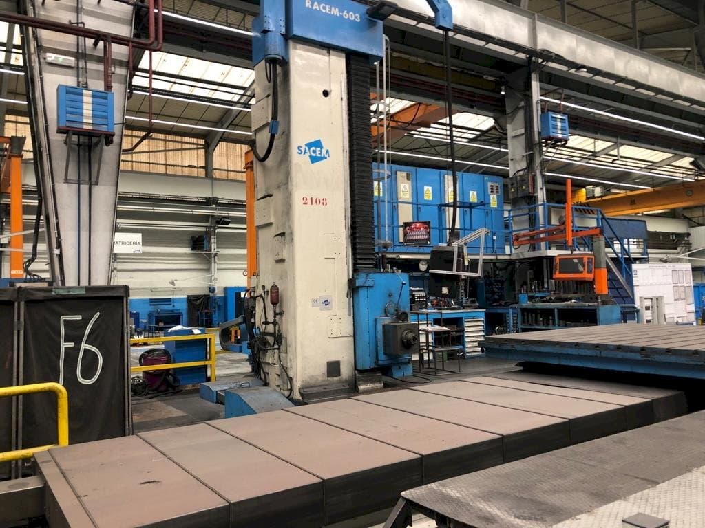 Prikaz  stroja Sacem									 Racem-603  sprijeda