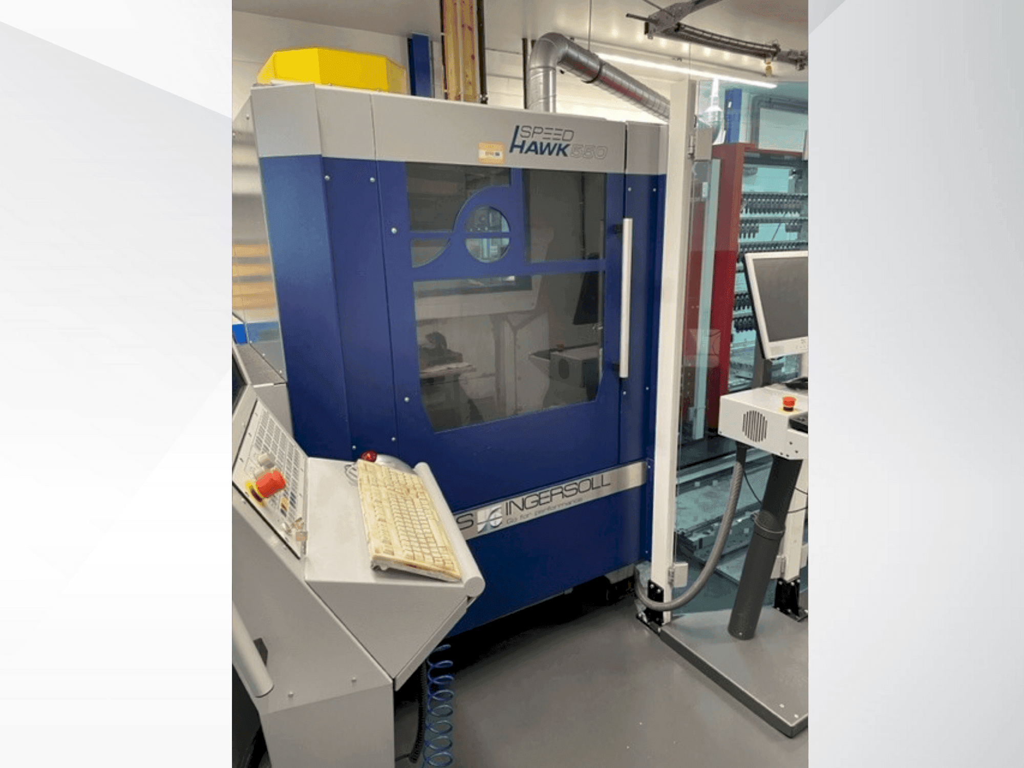 Prikaz  stroja OPS INGERSOLL SPEED HAWK 550  sprijeda