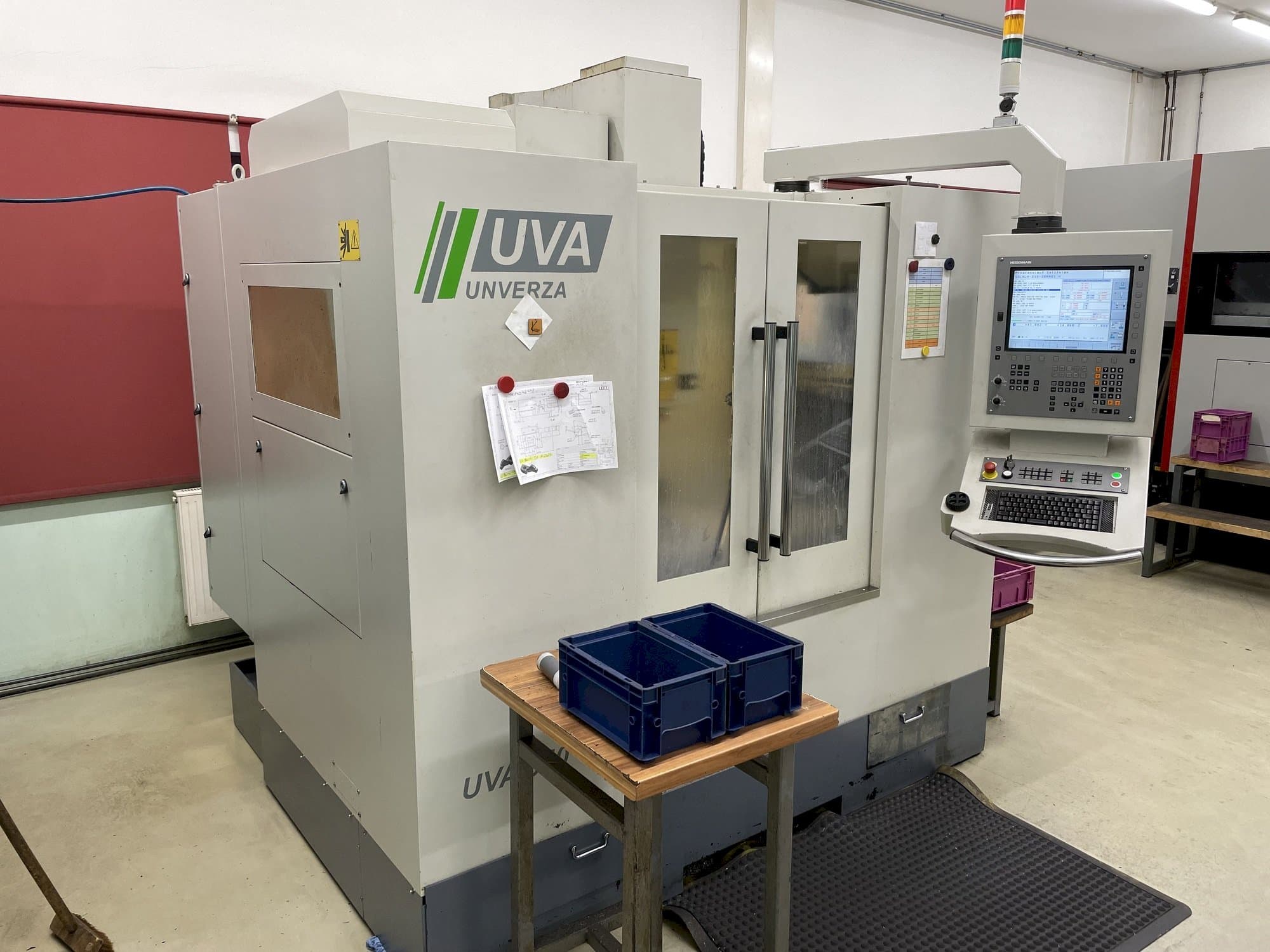 Prikaz  stroja  HOMMEL UNVERZAGT UVA 550 Plus  sprijeda