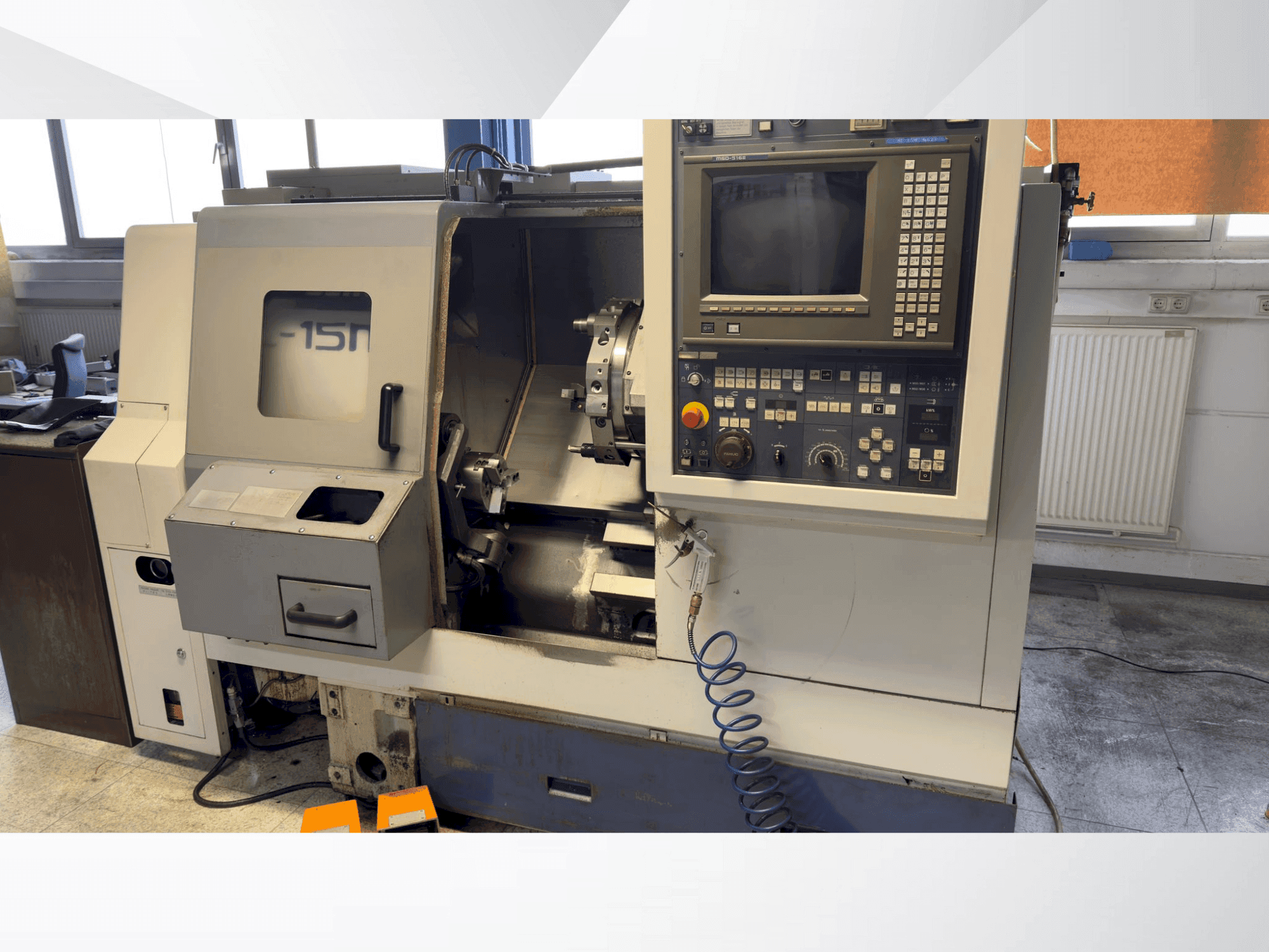 Prikaz  stroja MORI SEIKI SL-15MC  sprijeda