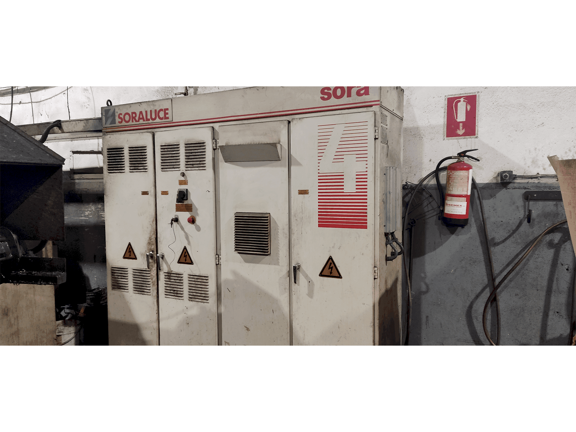 Prikaz  stroja Soraluce SORA 4  sprijeda