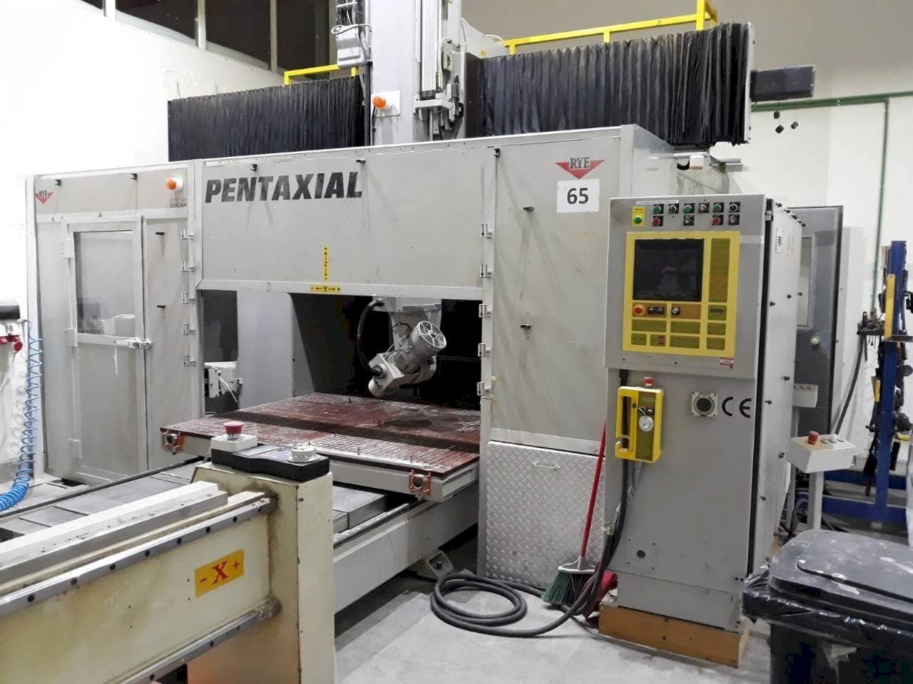 Prikaz  stroja Rye Pentaxial 1710TP  sprijeda