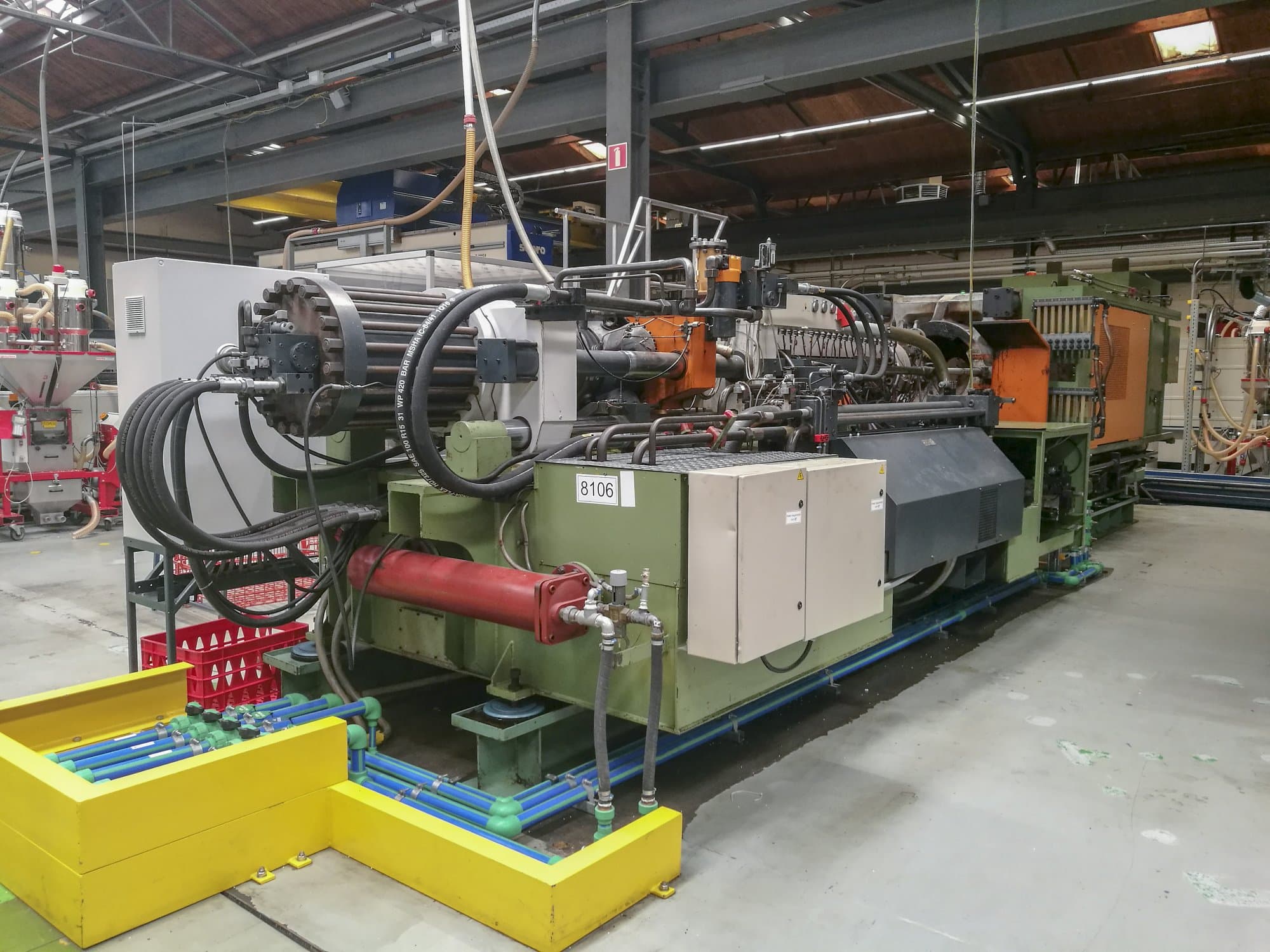 Prikaz stroja Windsor HIS 800 D slijeva