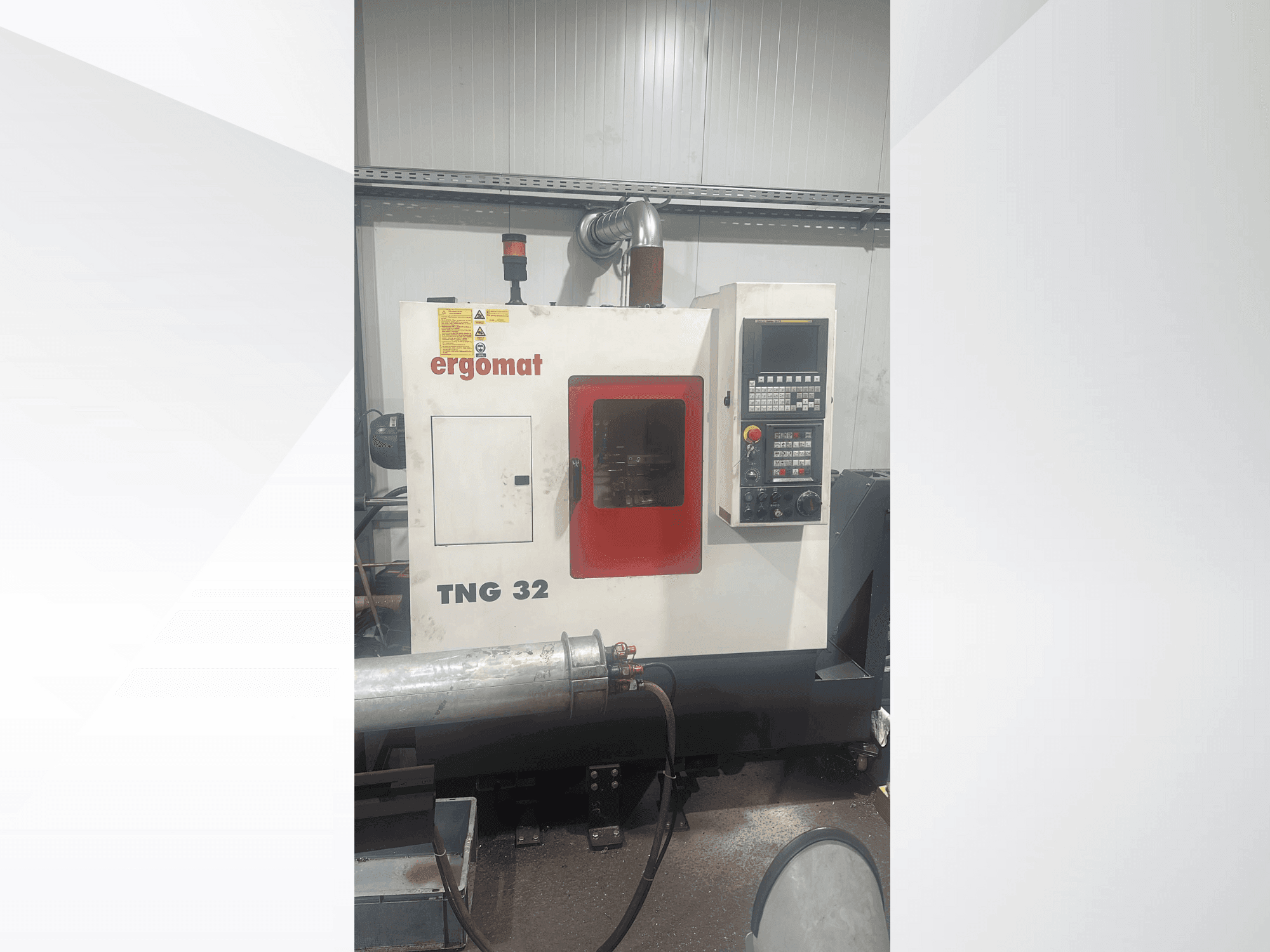 Prikaz  stroja ERGOMAT TNG 32  sprijeda