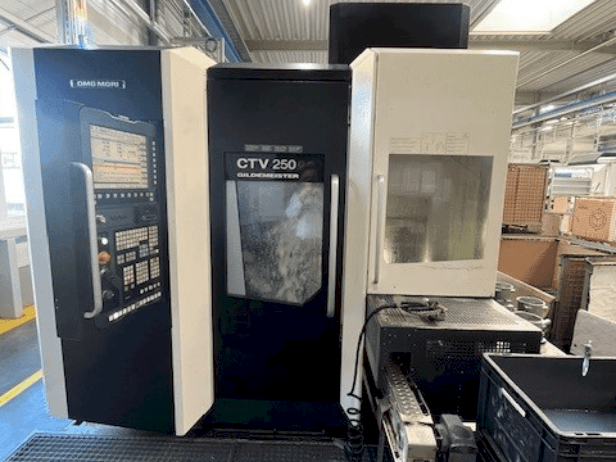 Prikaz  stroja DMG MORI Gildemeister CTV 250 2nd  sprijeda