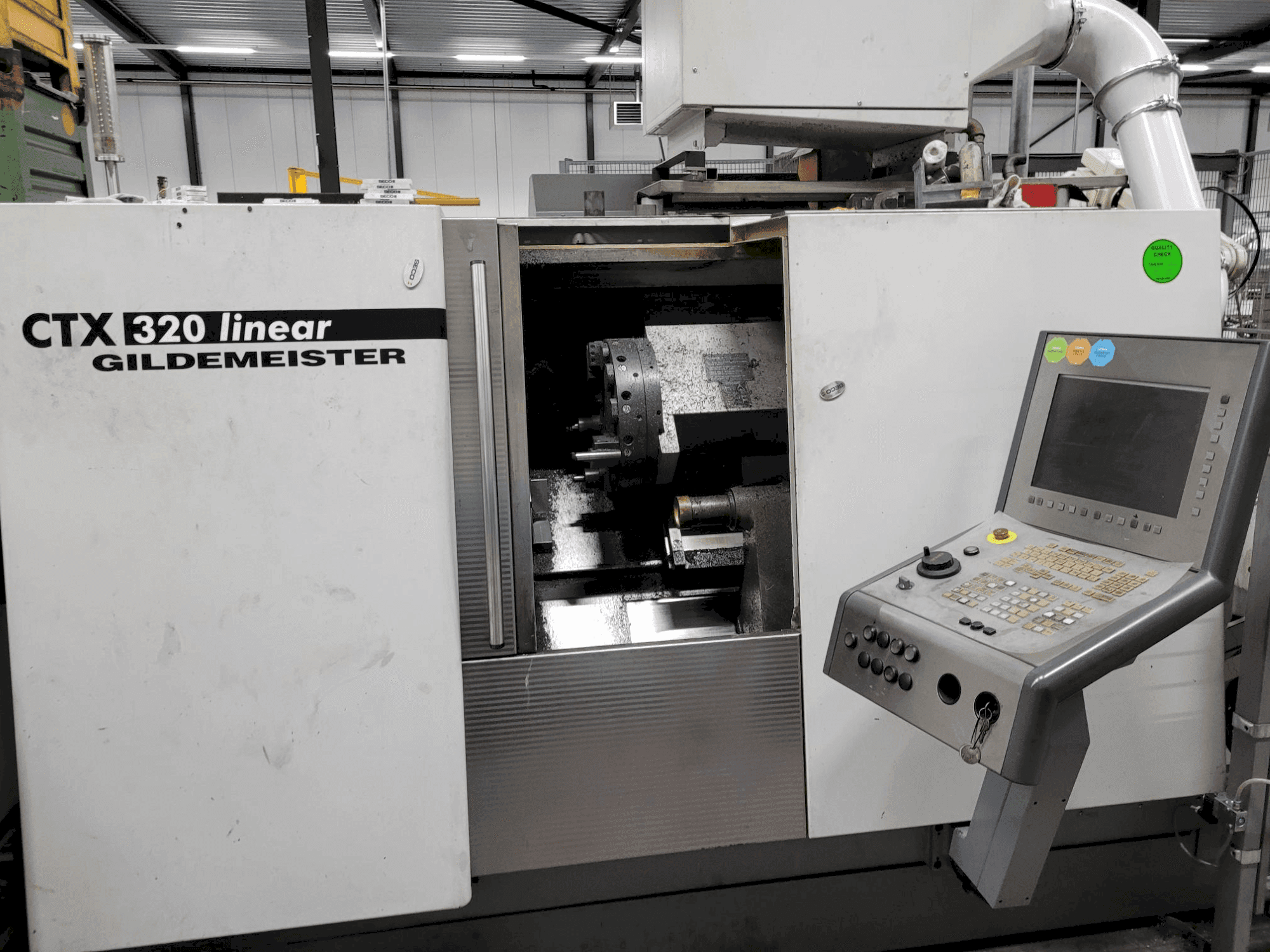 Prikaz  stroja DMG Gildemeister CTX 320 linear  sprijeda