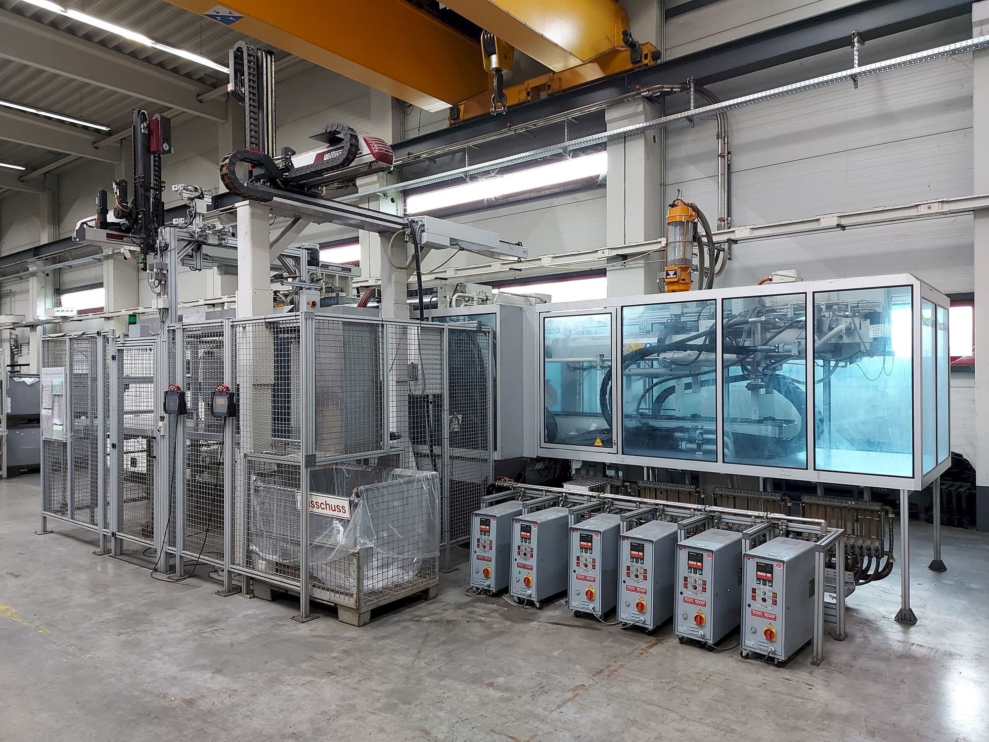 Prikaz  stroja Krauss Maffei 650 Tandem  sprijeda