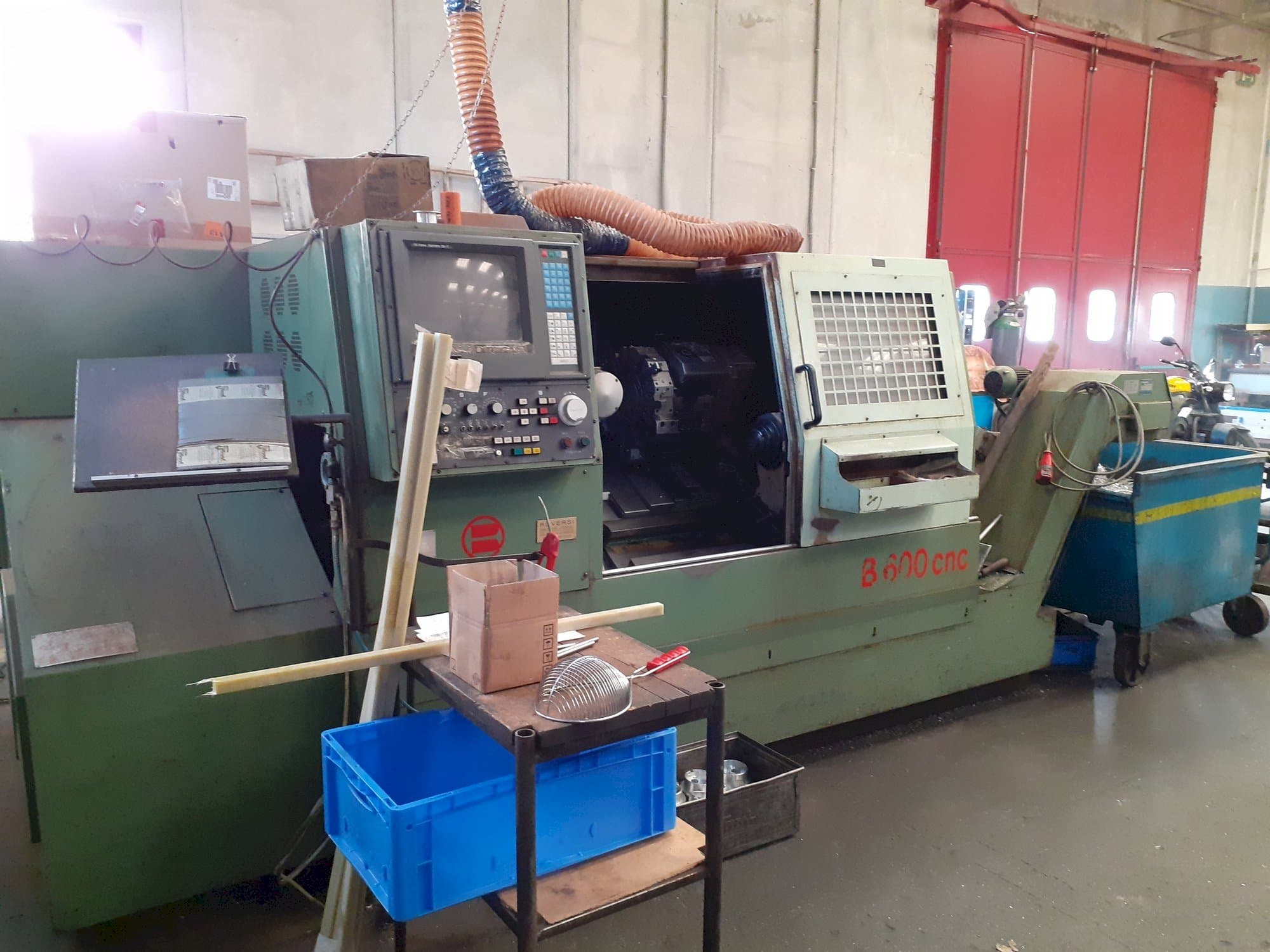 Prikaz  stroja Biglia B600  sprijeda