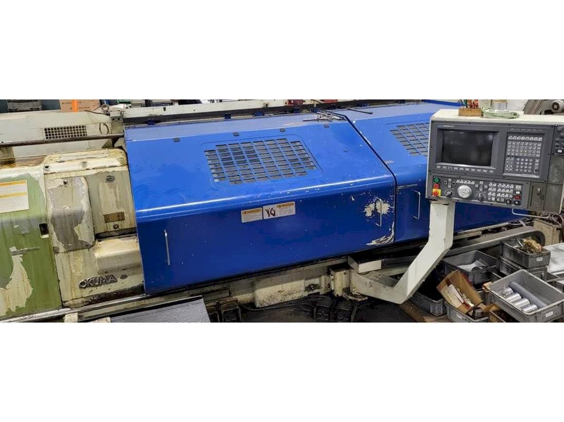 Prikaz  stroja Okuma LH35  sprijeda