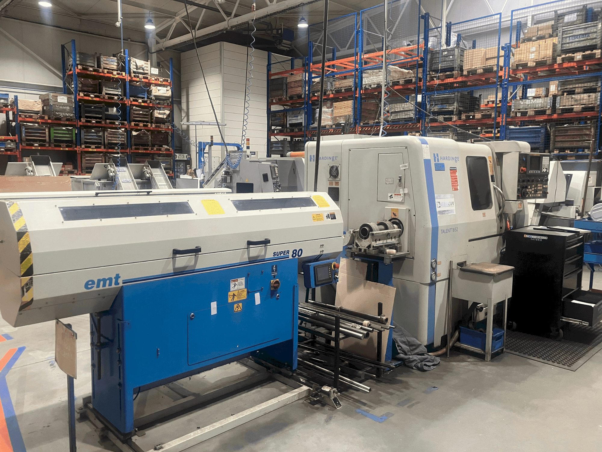 Prikaz  stroja HARDINGE Talent 8/52  sprijeda