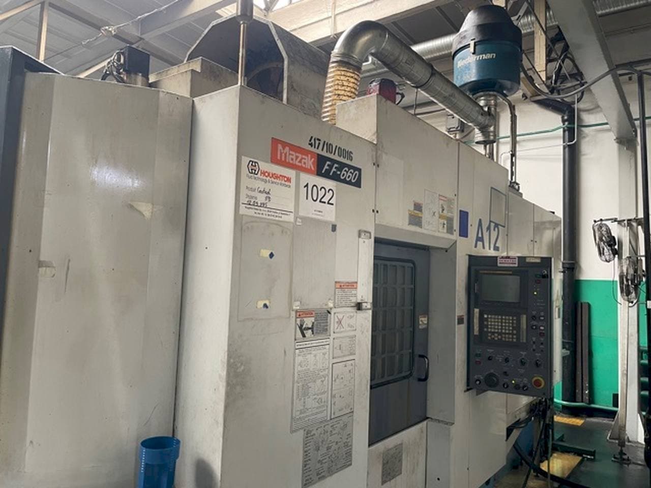 Prikaz  stroja Mazak FF-660  sprijeda