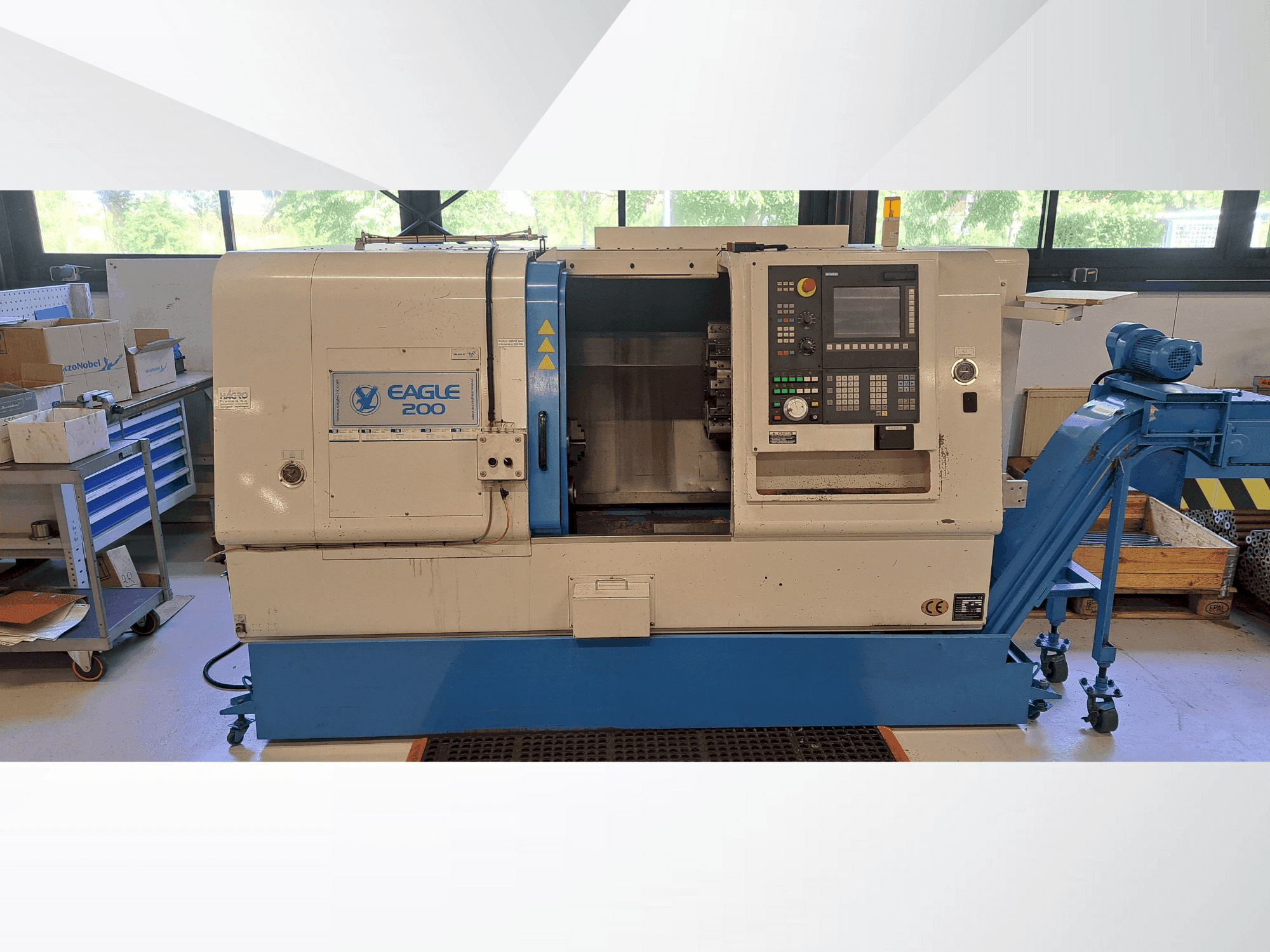 Prikaz  stroja Dugard									 Eagle FCL-200HT  sprijeda