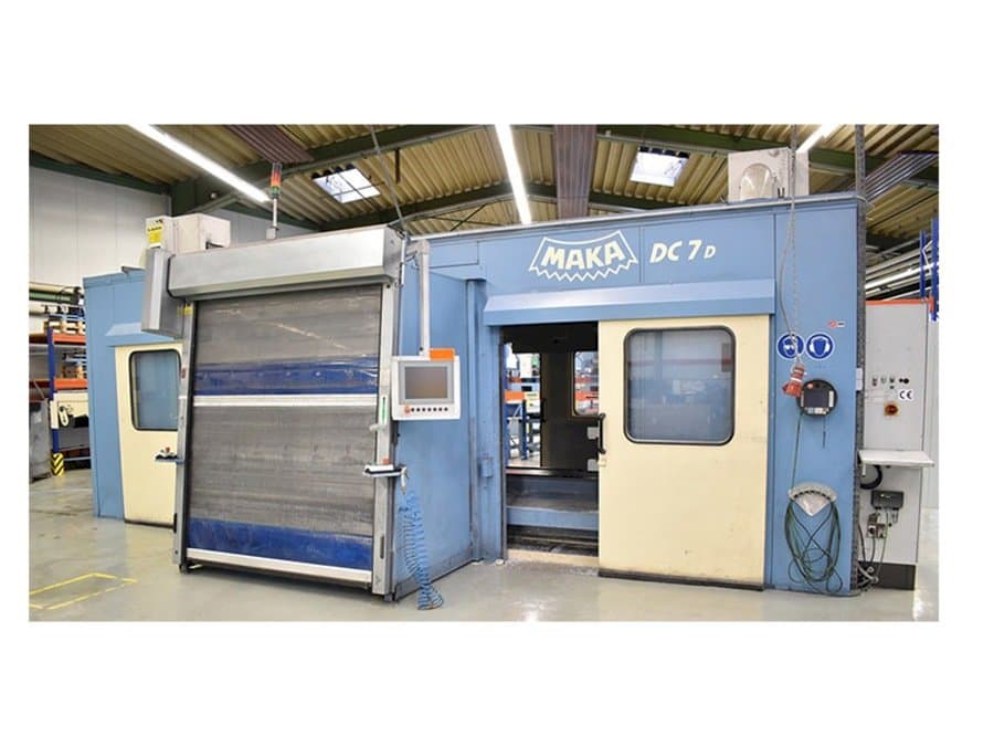 Prikaz  stroja MAKA DC 7 D  sprijeda