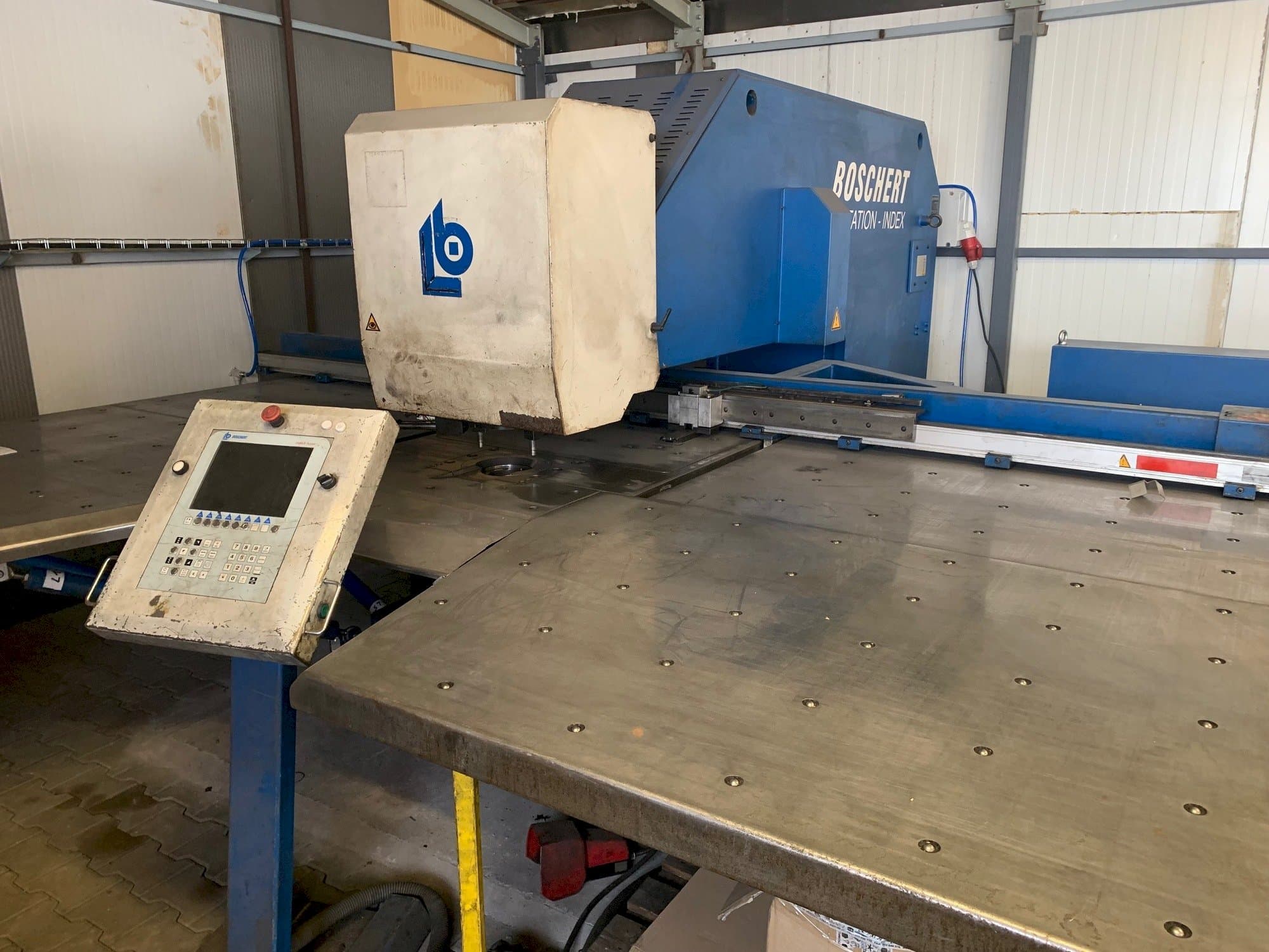 Prikaz  stroja Boschert EL 1250 Rota-Index  sprijeda
