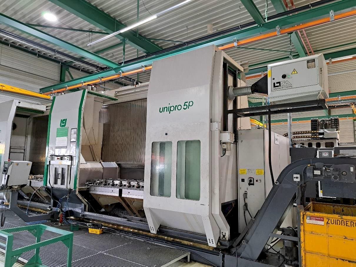 Prikaz  stroja Unisign Unipro 5P  sprijeda