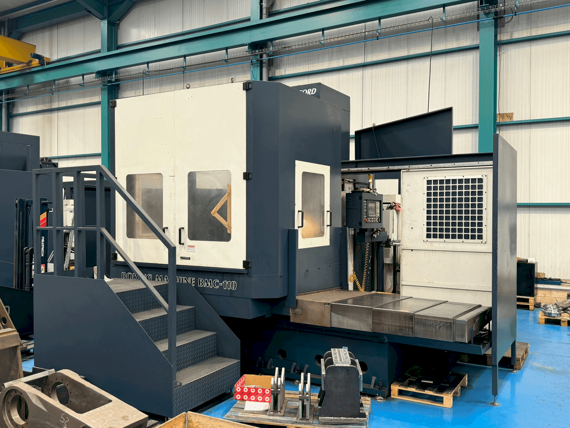 Prikaz  stroja Johnford BMC 110  sprijeda