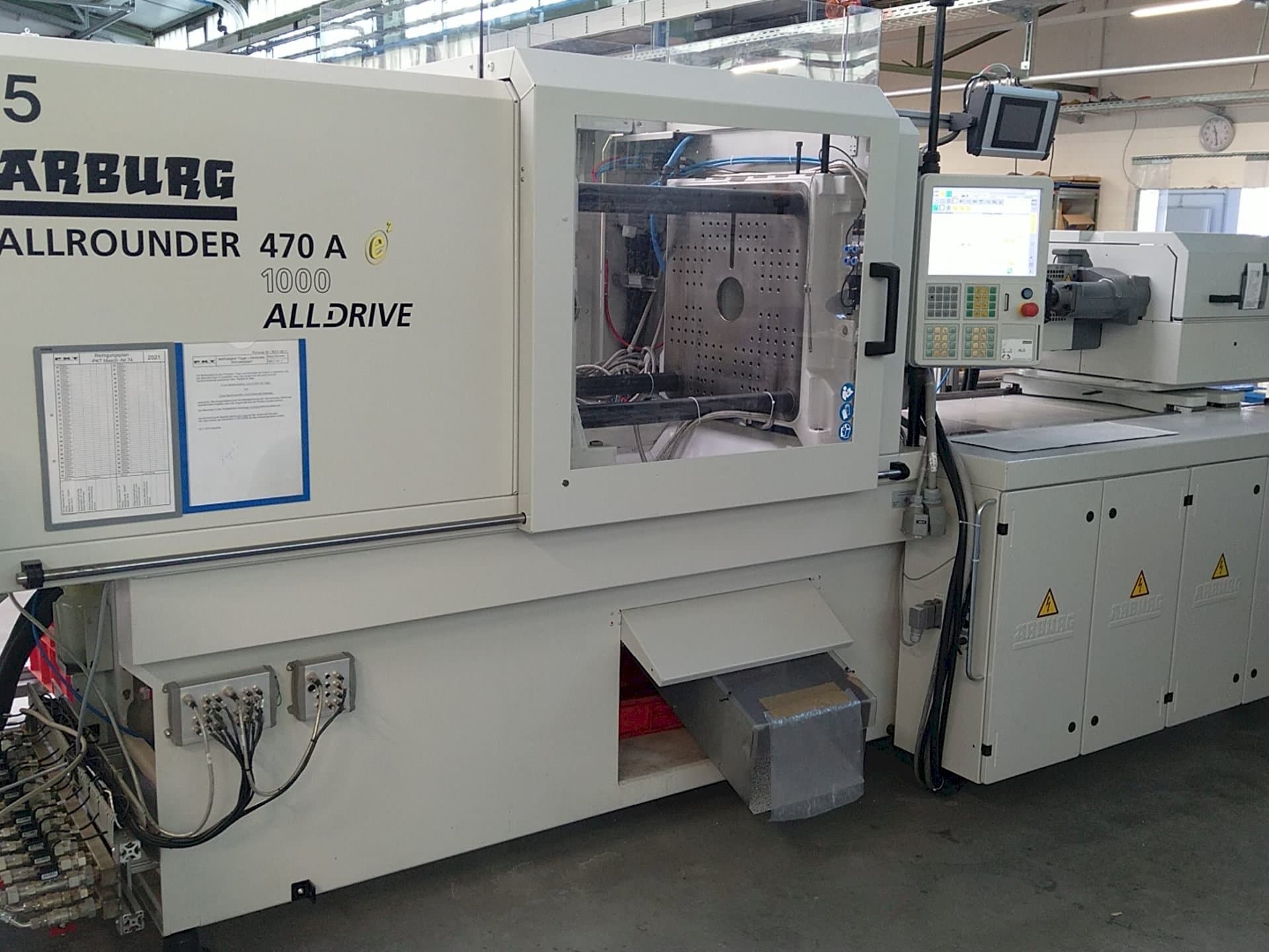 Prikaz stroja Arburg Allrounder 470 A 1000-400 sprijeda