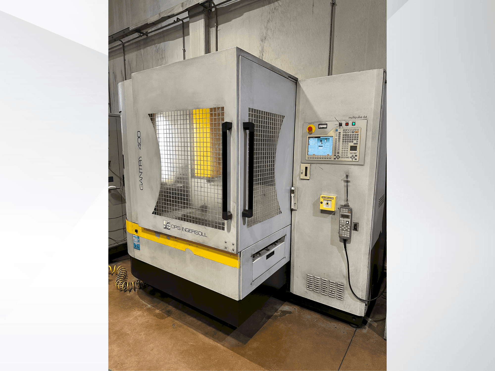 Prikaz  stroja INGERSOLL Gantry 400  sprijeda