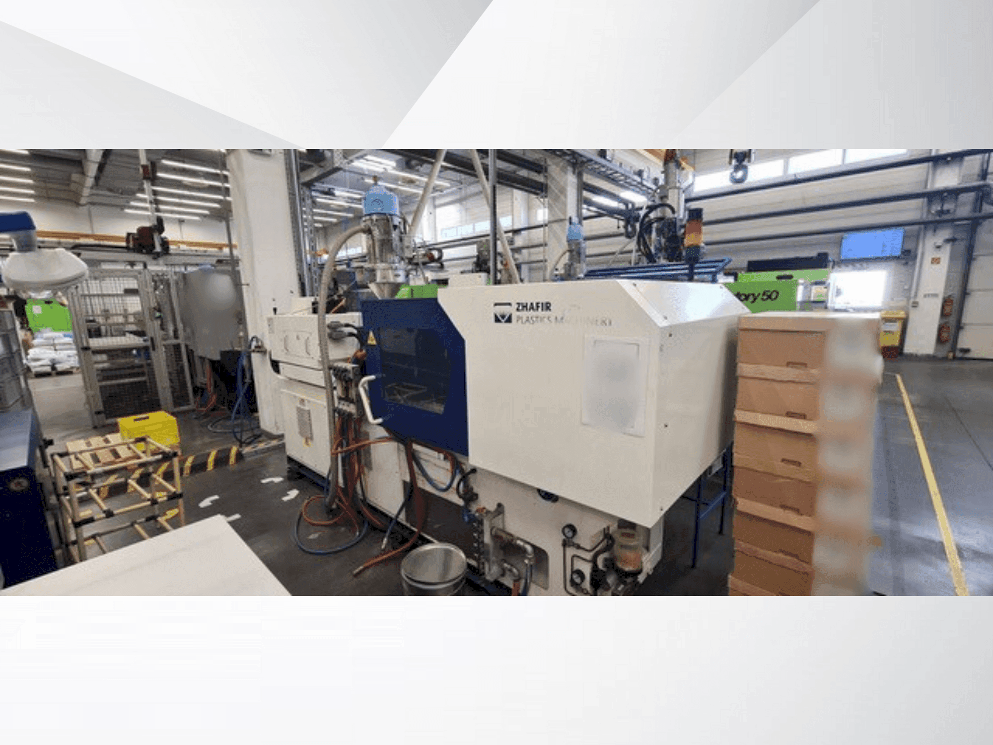 Prikaz  stroja Zhafir VE 400/80  sprijeda