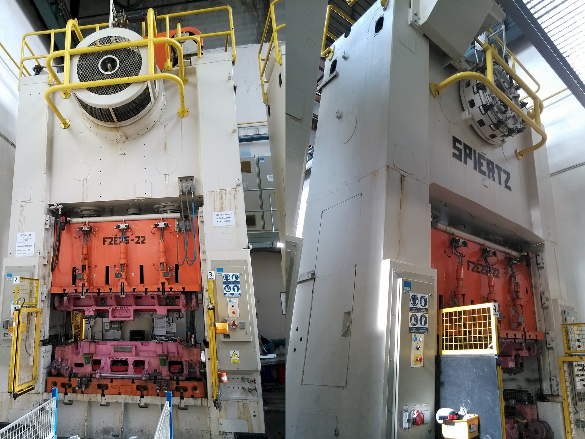 Prikaz  stroja Spiertz F2E 25x2.2  sprijeda