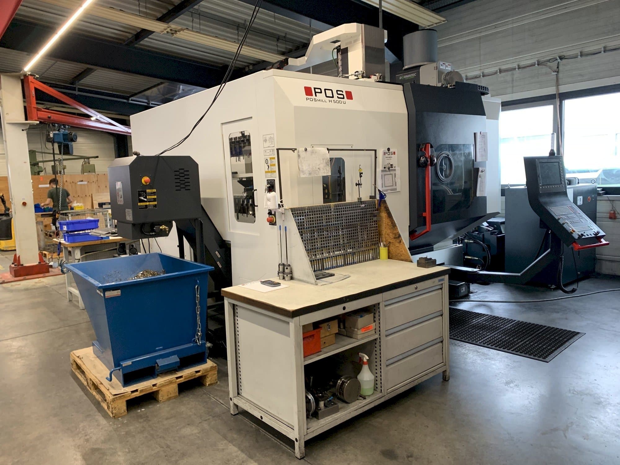 Prikaz  stroja POSmill H 500 U  sprijeda