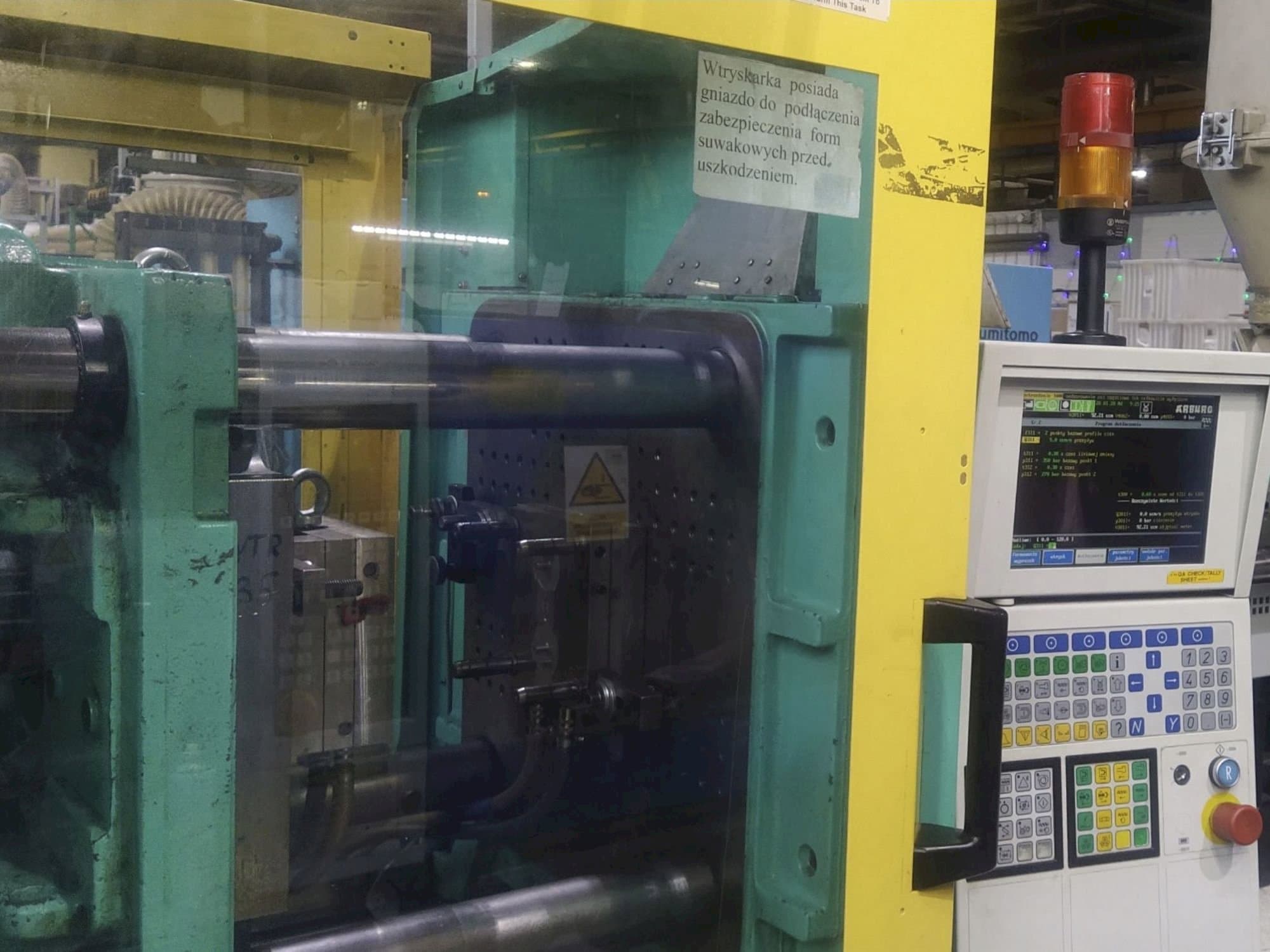 Prikaz  stroja Arburg 420S ALLROUNDER 1000-350  sprijeda