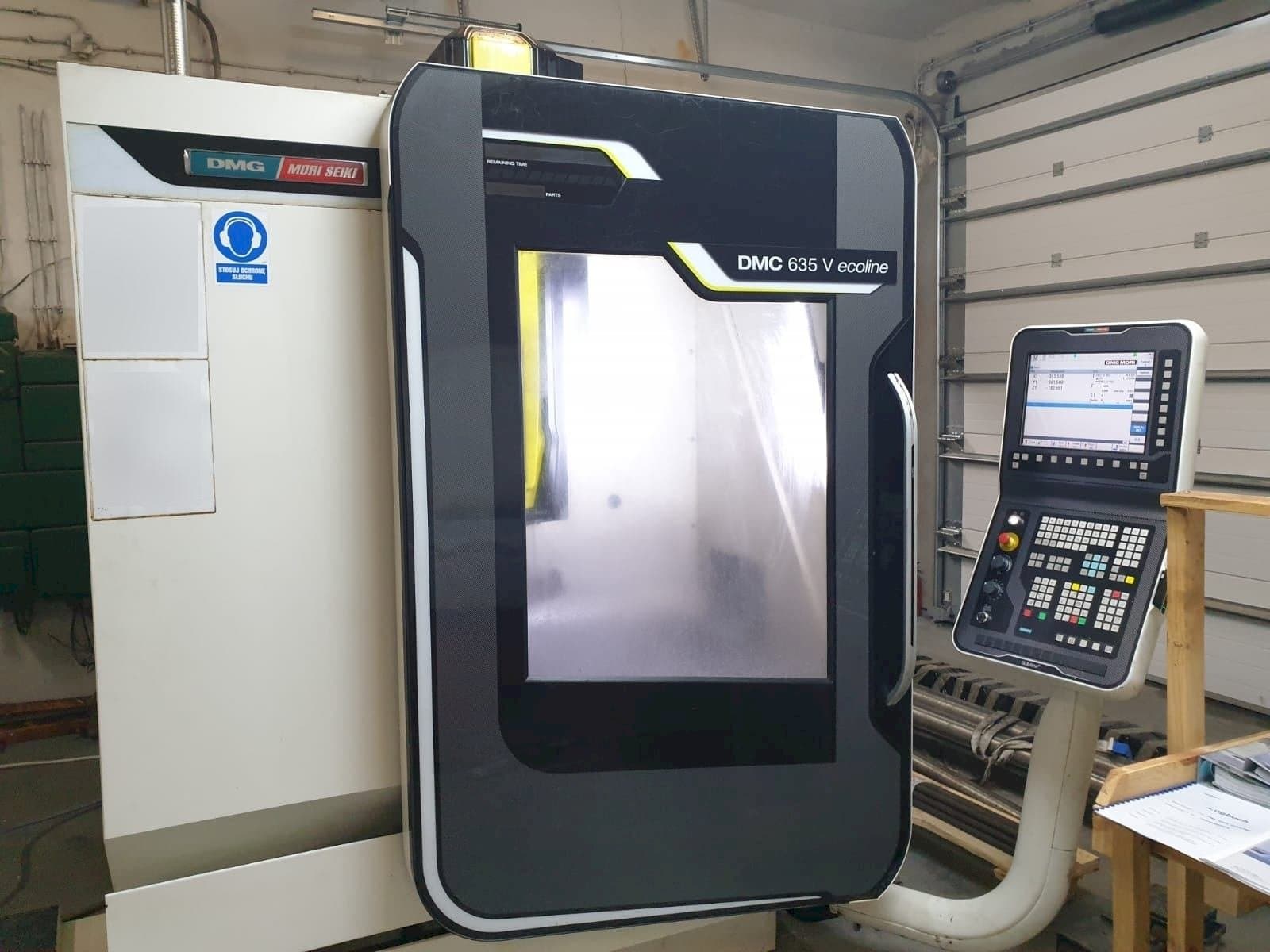 Prikaz  stroja DMG DMC 635 V ecoline  sprijeda