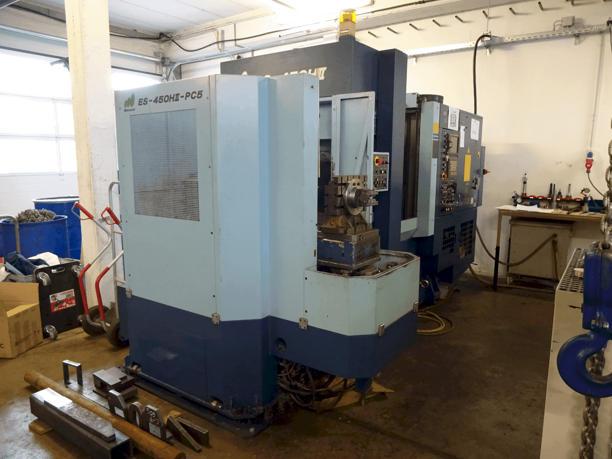 Prikaz  stroja Matsuura ES-450HII PC5  sprijeda
