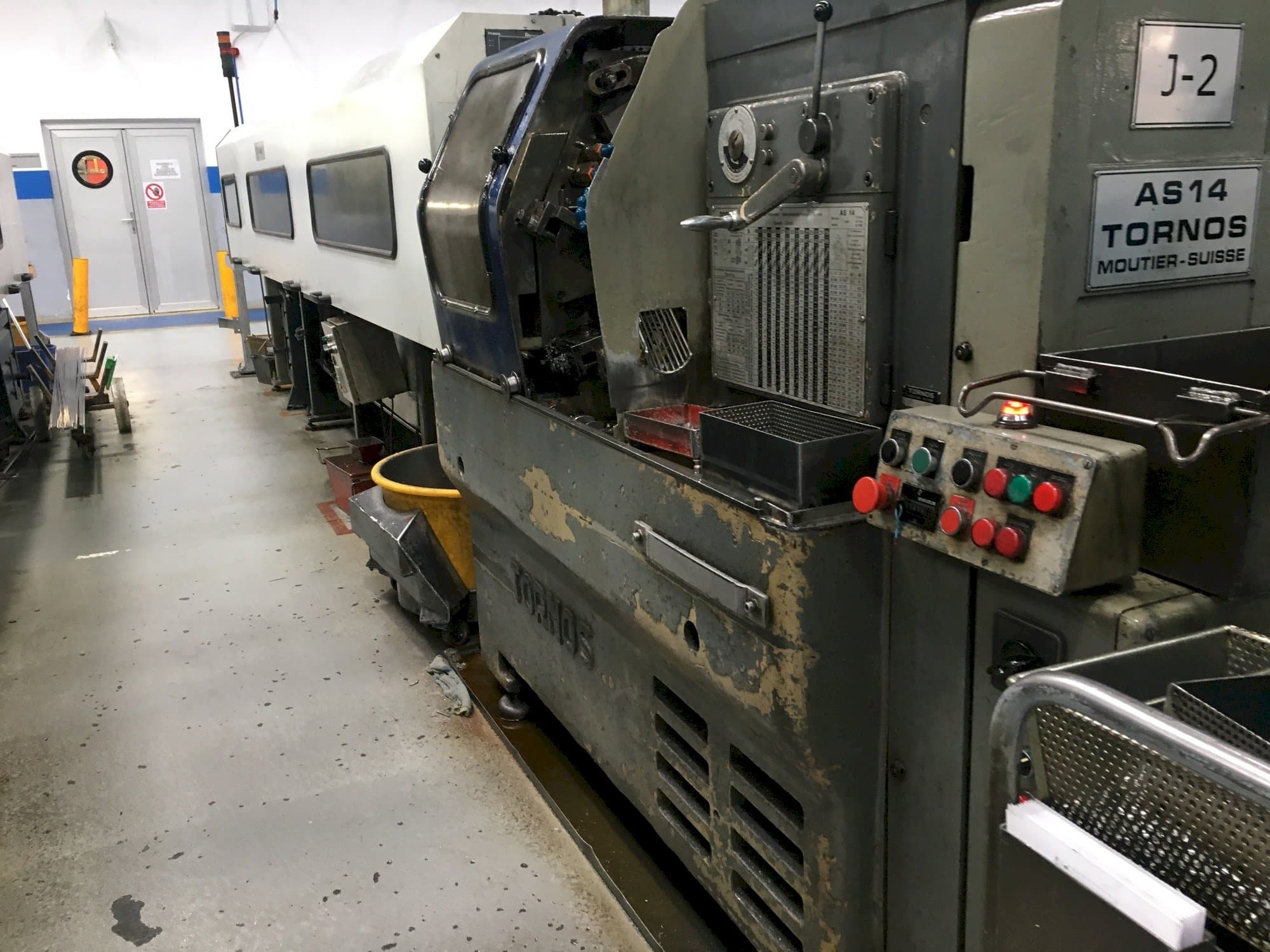 Prikaz  stroja Tornos-Moutier Suisse AS 14  sprijeda