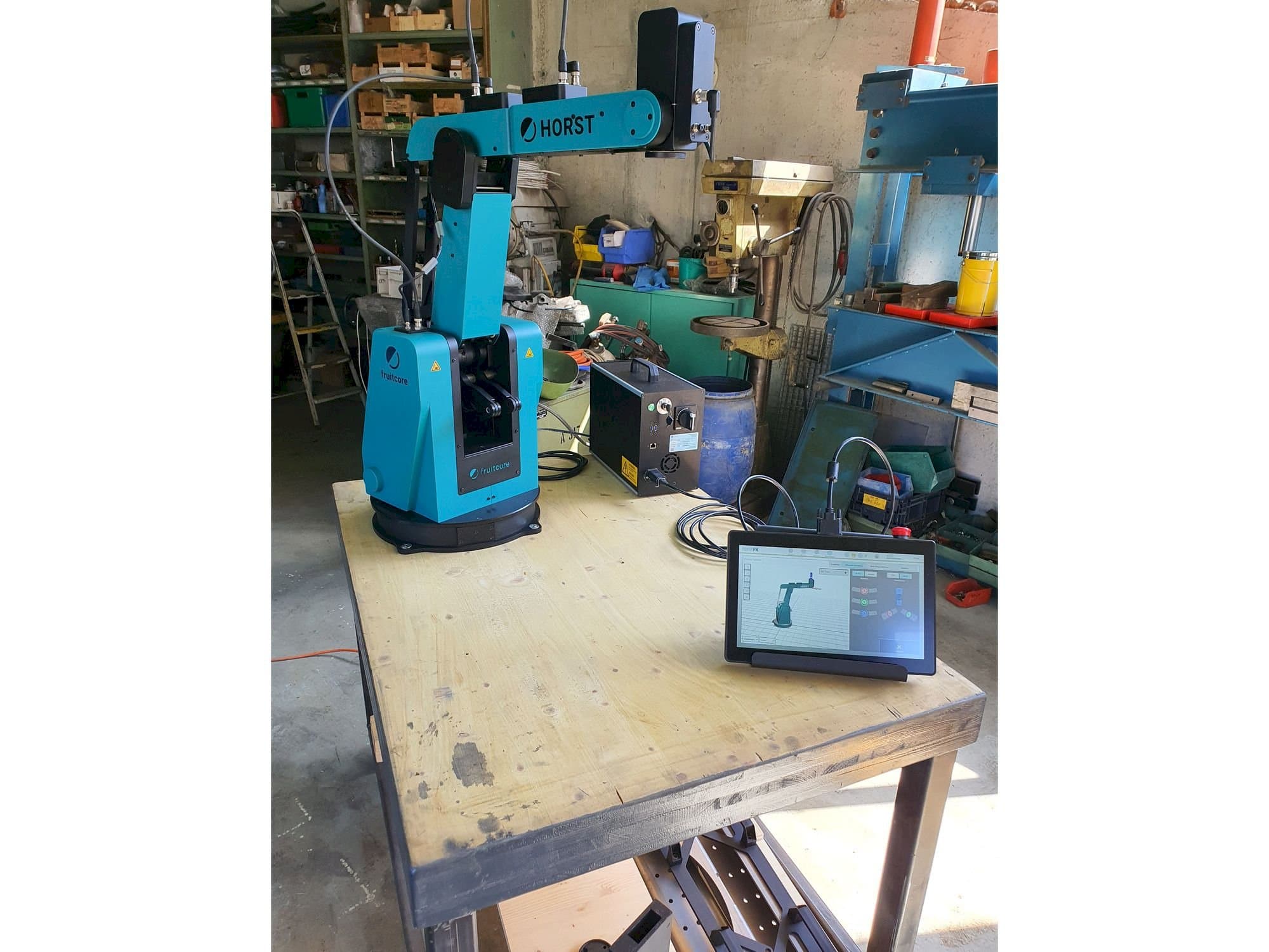 Prikaz  stroja Fruitcore Horst 900  sprijeda