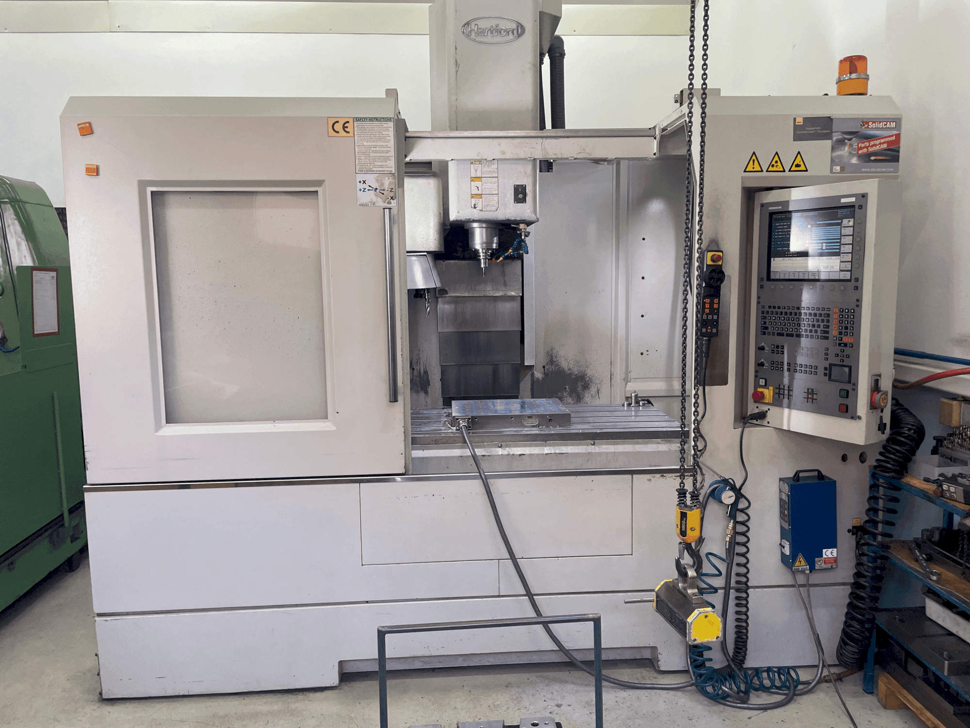 Prikaz  stroja HARTFORD Pro 1000  sprijeda