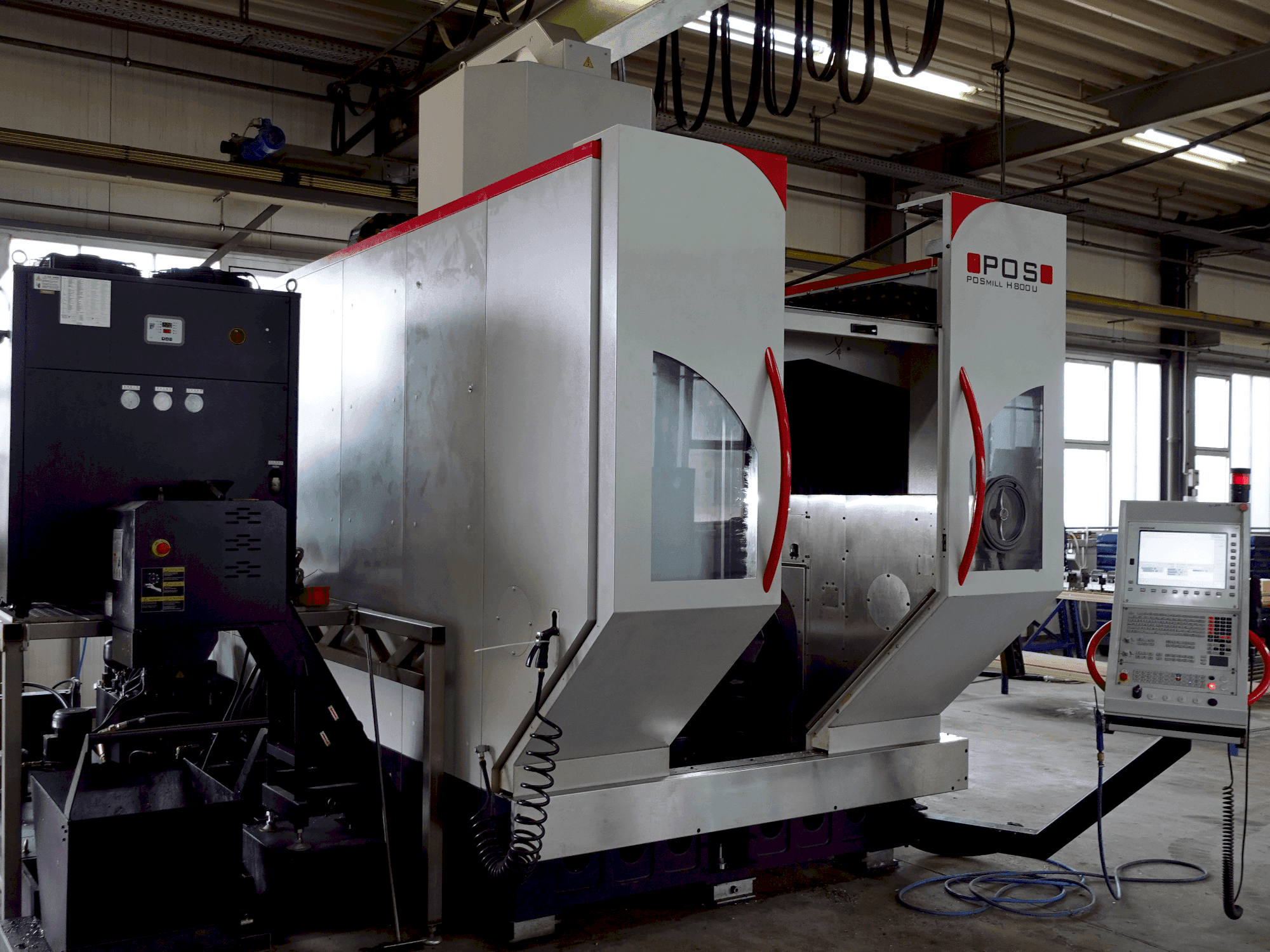 Prikaz  stroja POSmill H 800 U  sprijeda