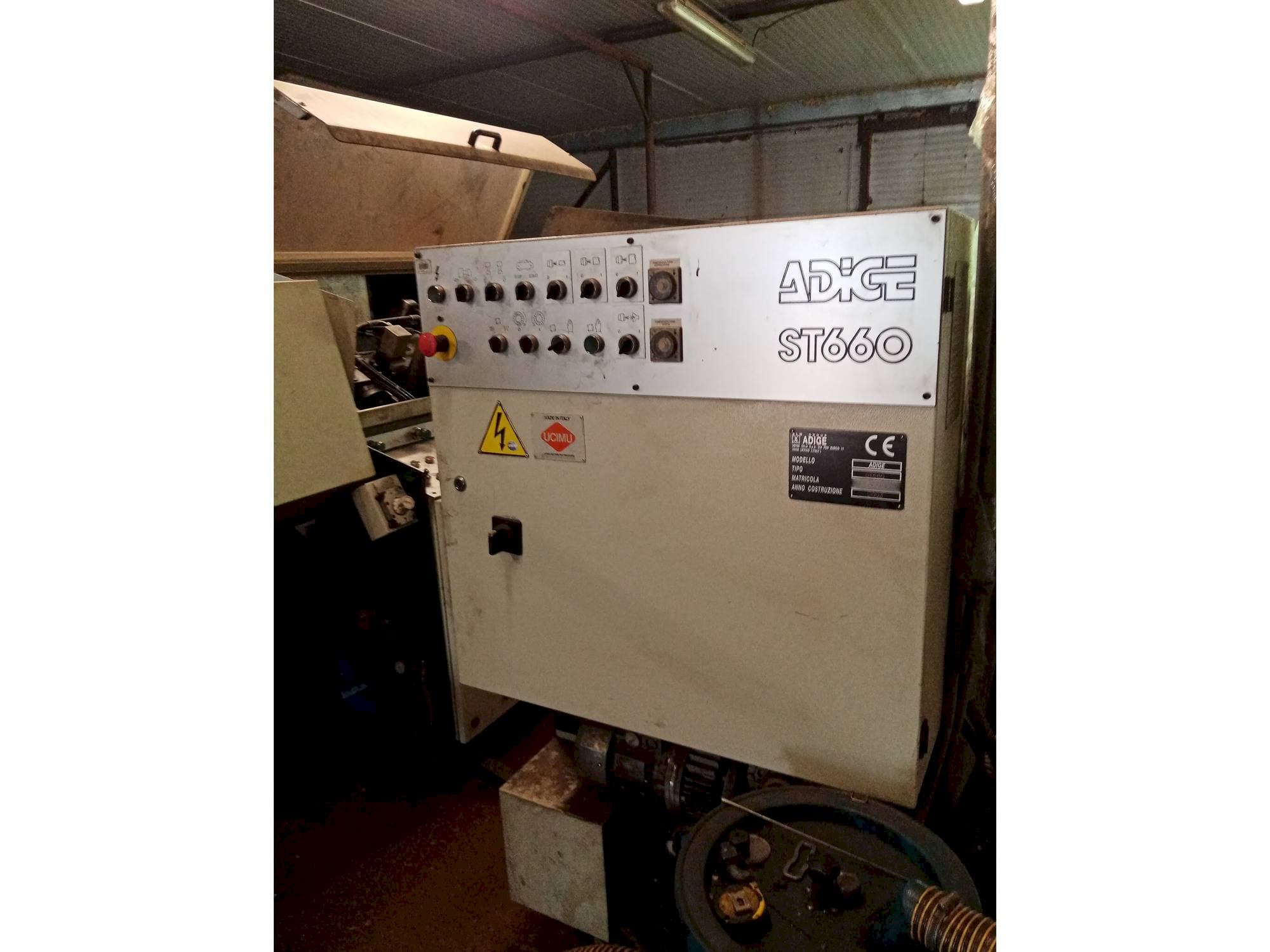 Prikaz  stroja ADIGE TT640 ST660  sprijeda