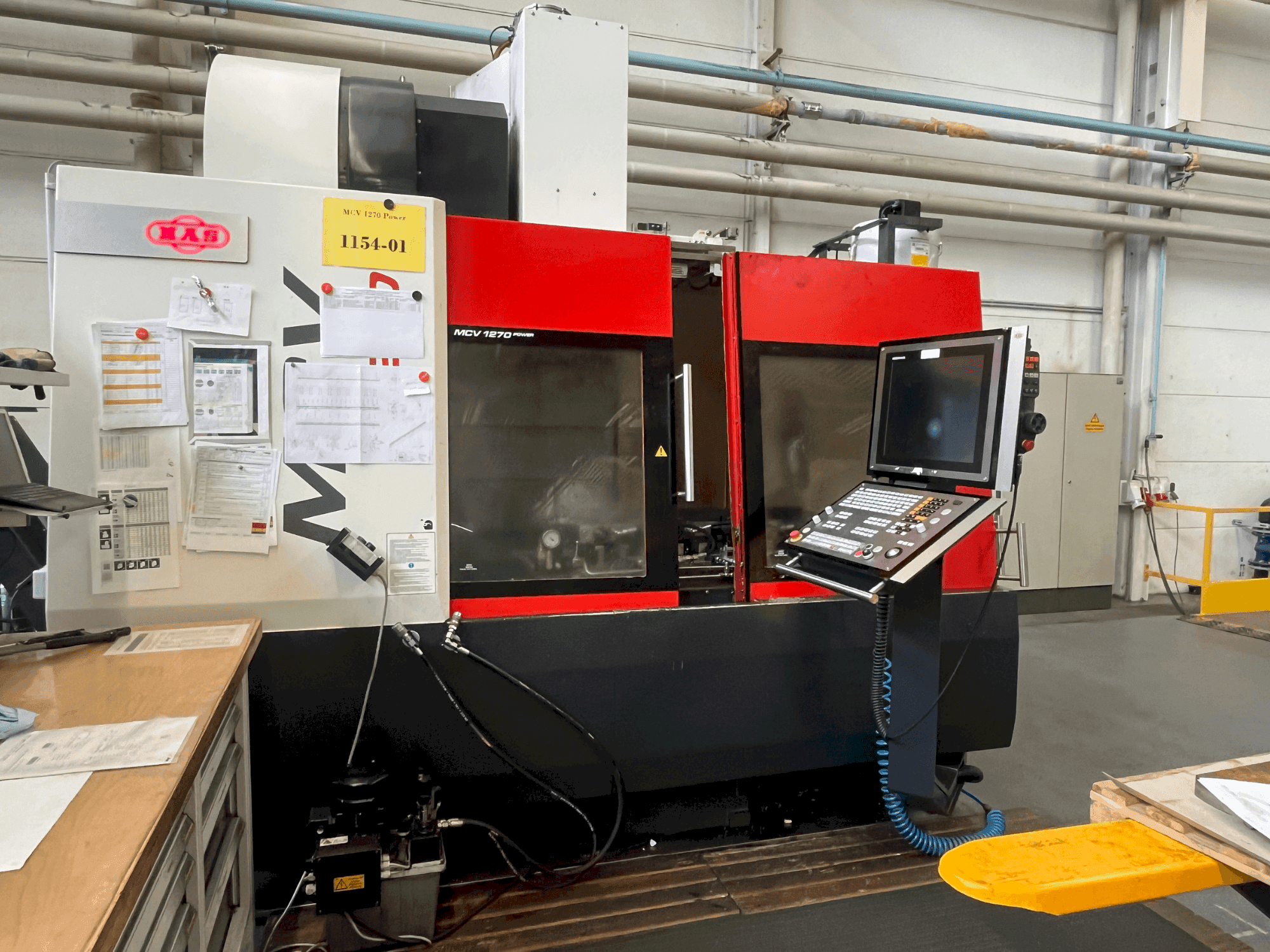 Prikaz  stroja MAS MCV 1270 Power  sprijeda